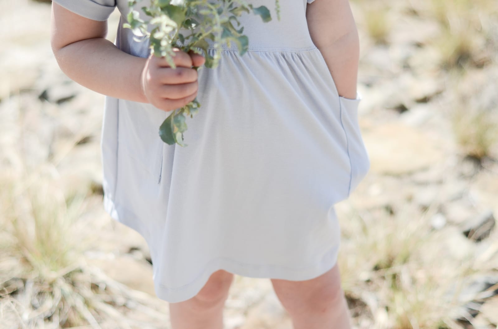 Tia Dress | Light Grey