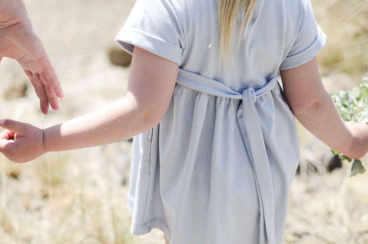 Tia Dress | Light Grey