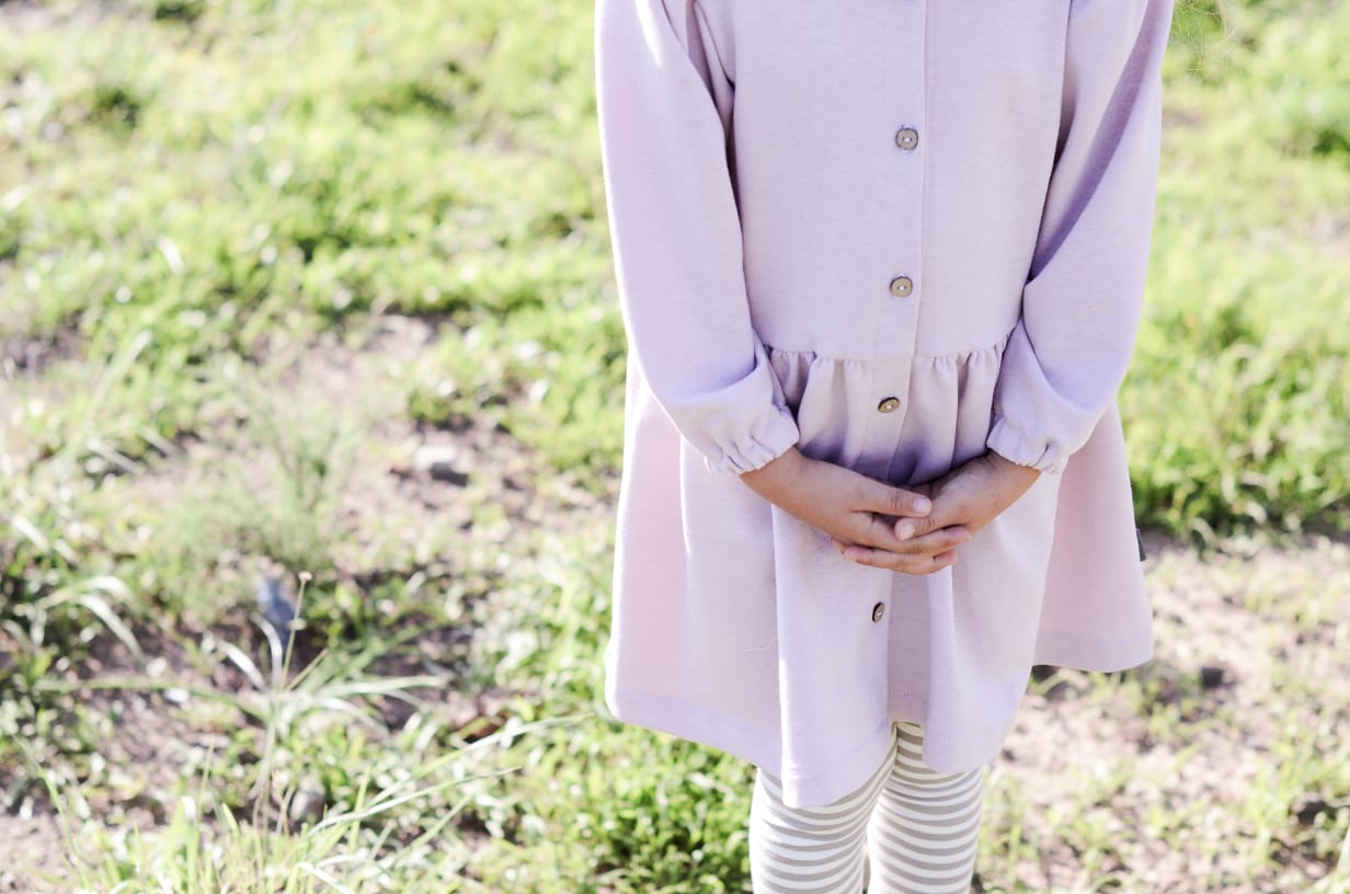 Avah Dress | Lavender Blush