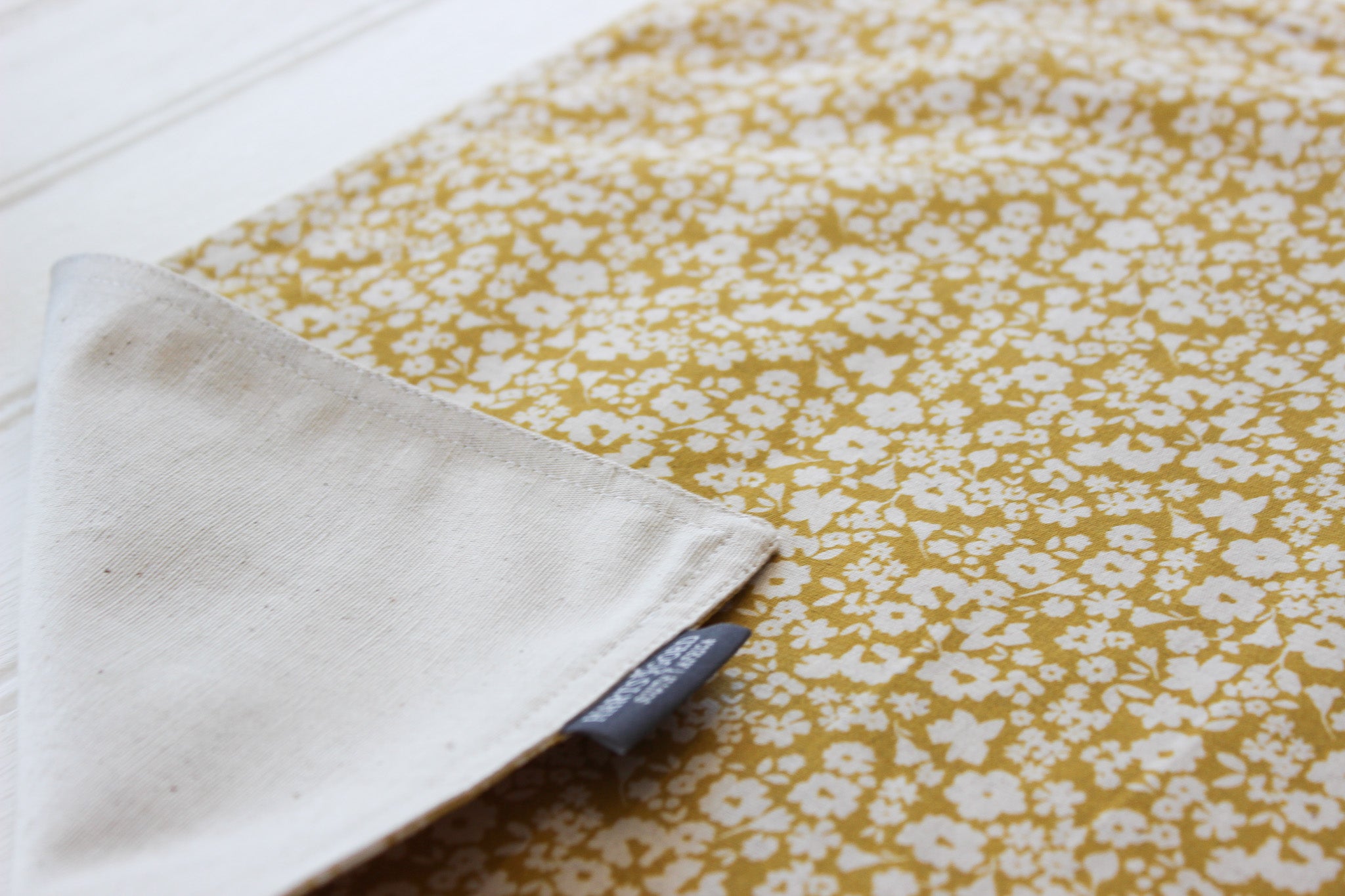 Reversible Placemat | Mustard fields | May you be