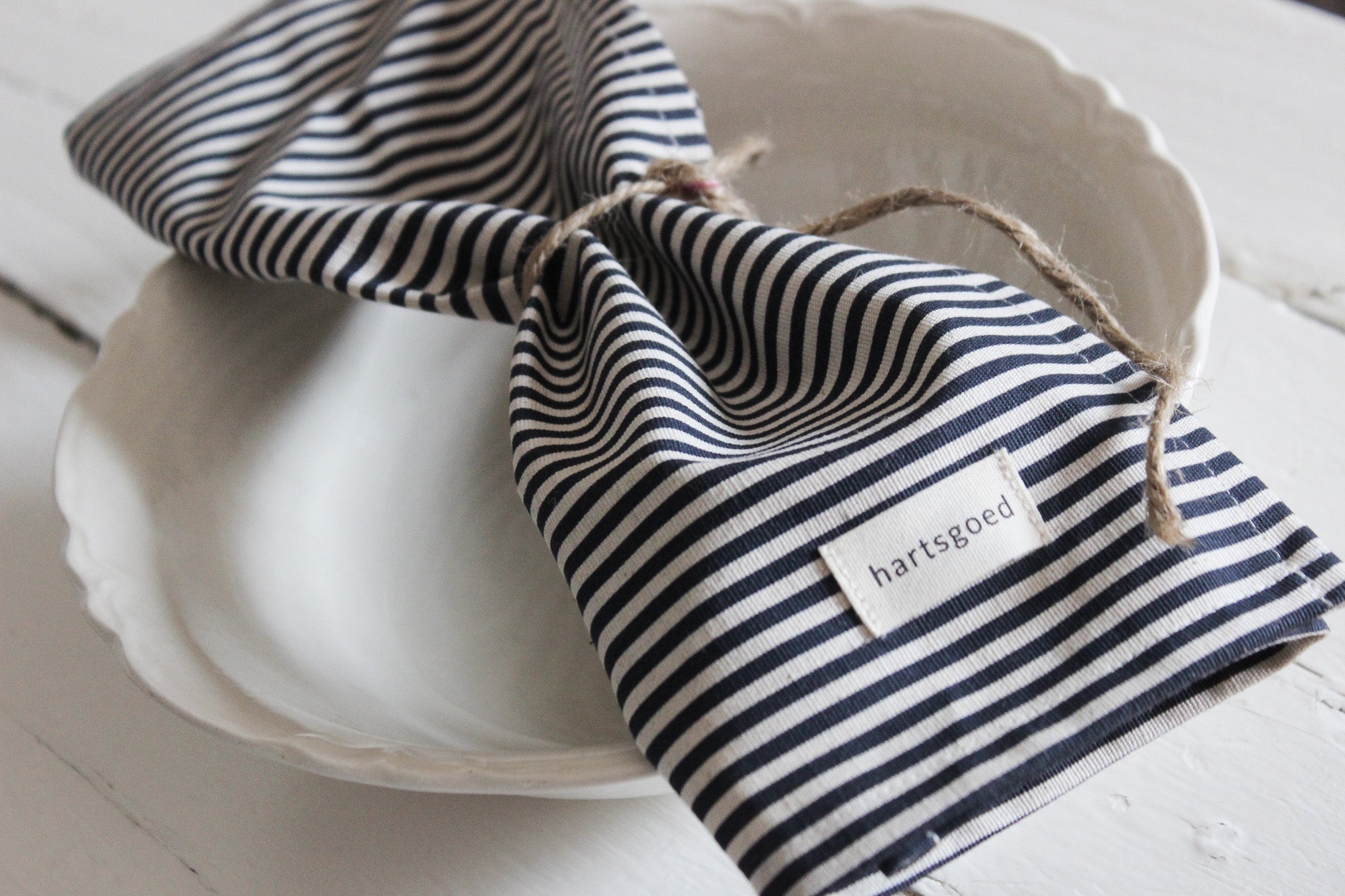 Napkin set of 2 | Navy Lines