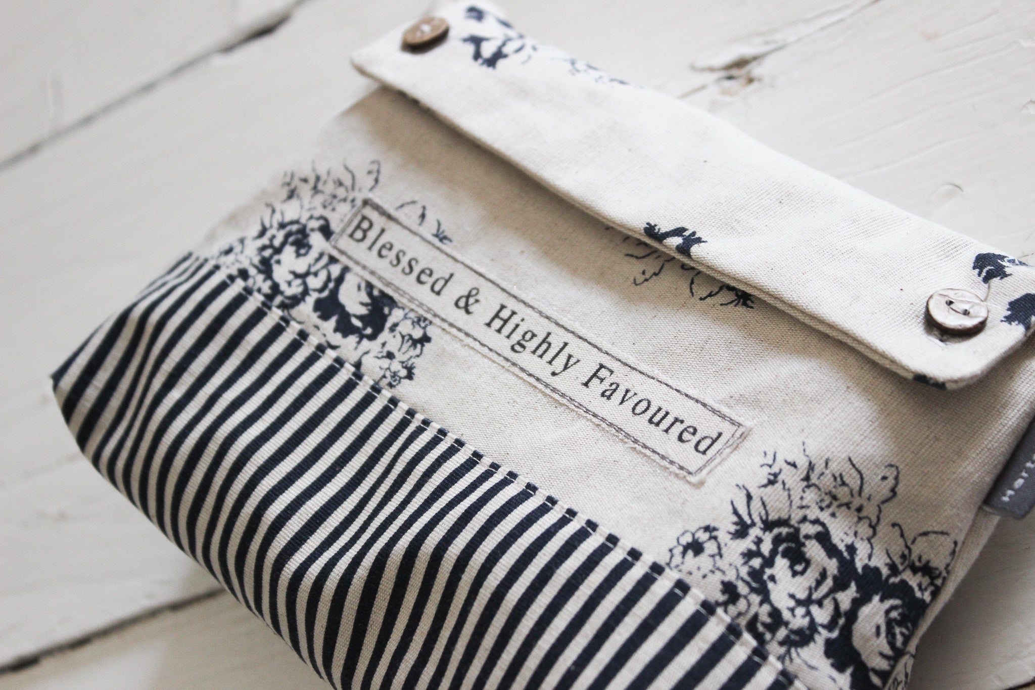 Make-up Bag | Blessed | Navy