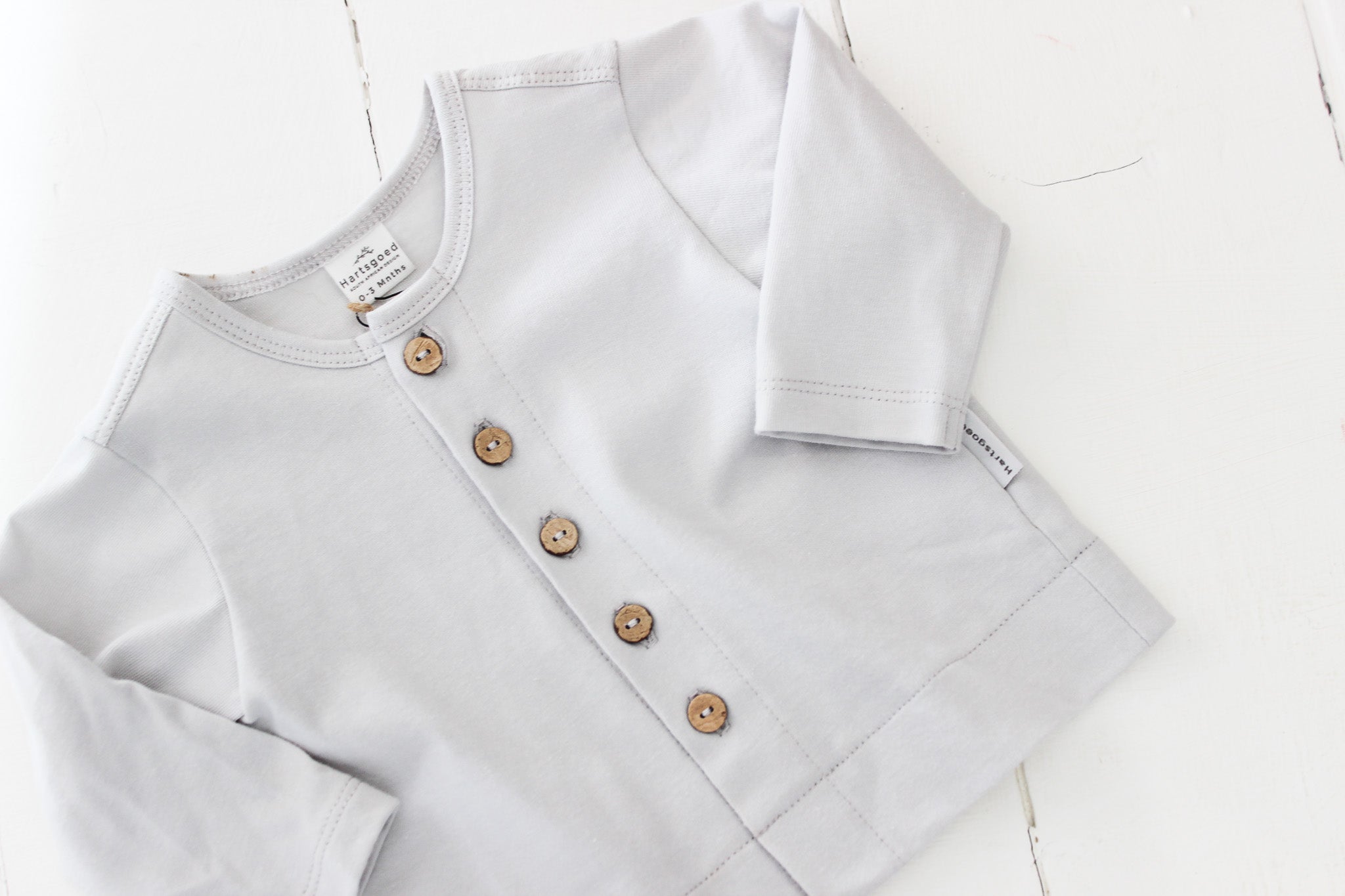 Long Sleeve Tee/Cardigan | Steel Grey