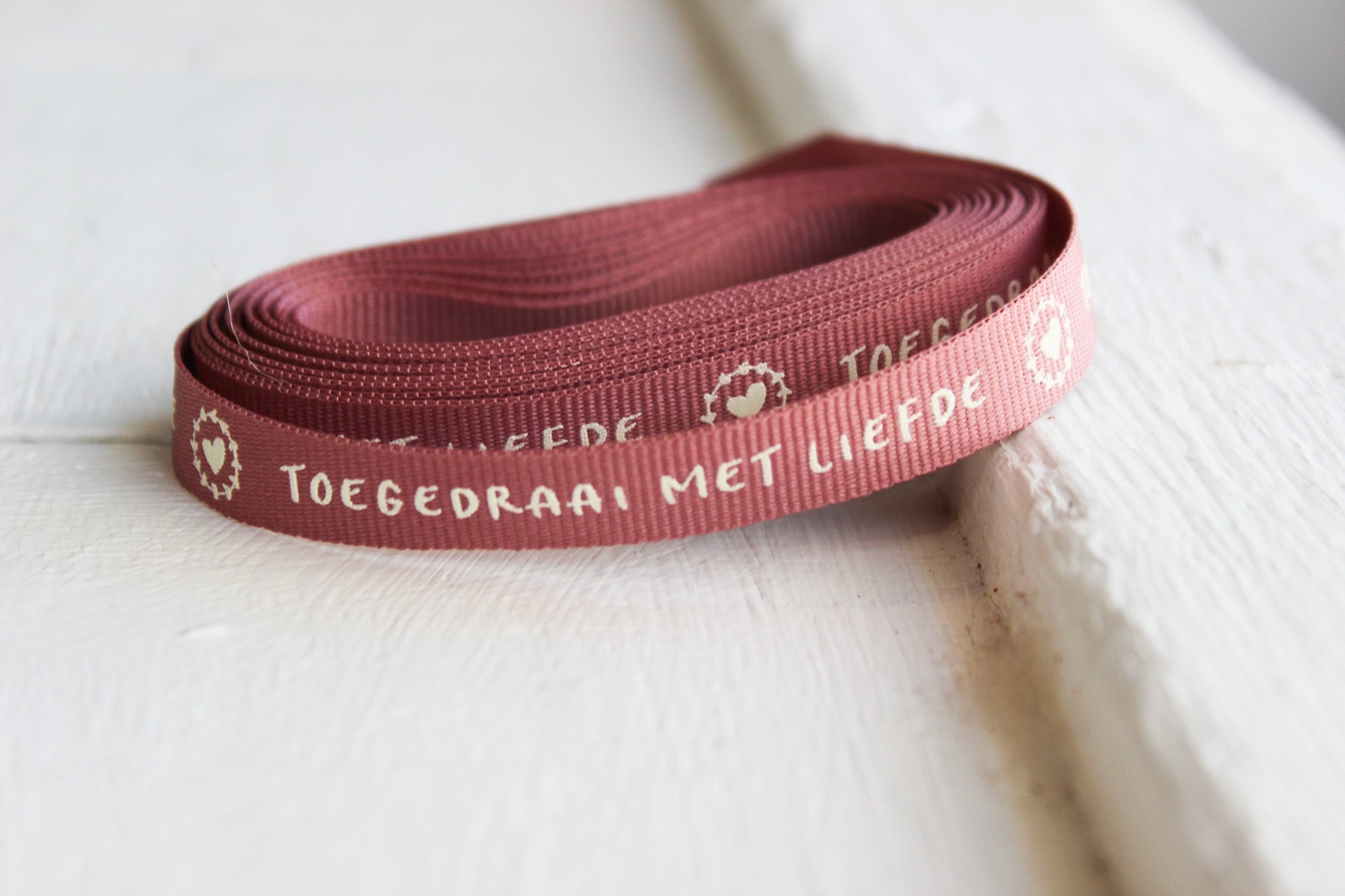Ribbon 4m | Toegedraai Met Liefde | Rose Pink