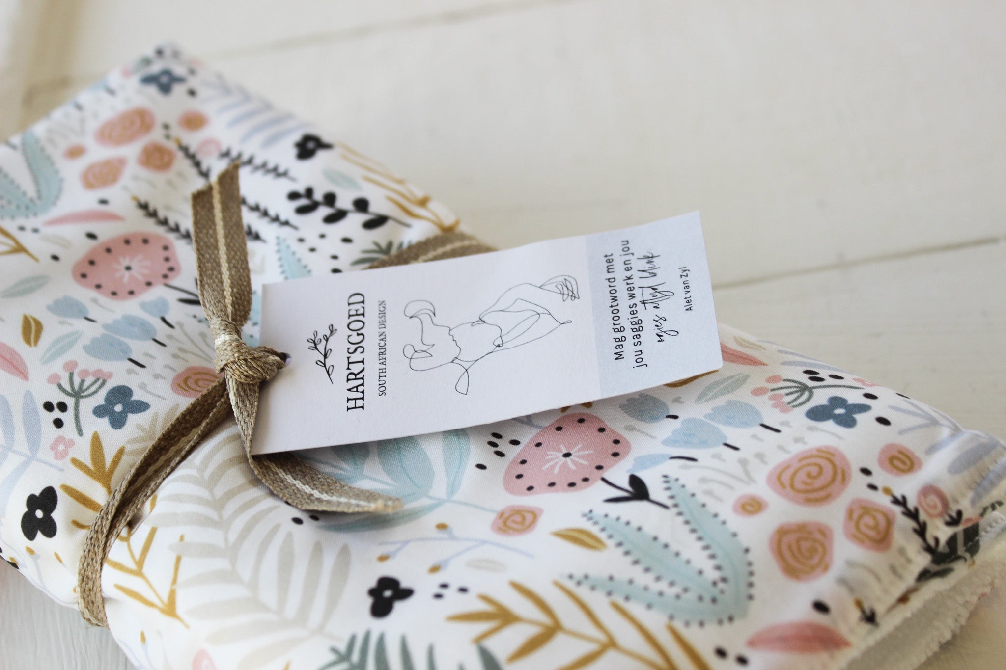 Burp cloth | Spring floral