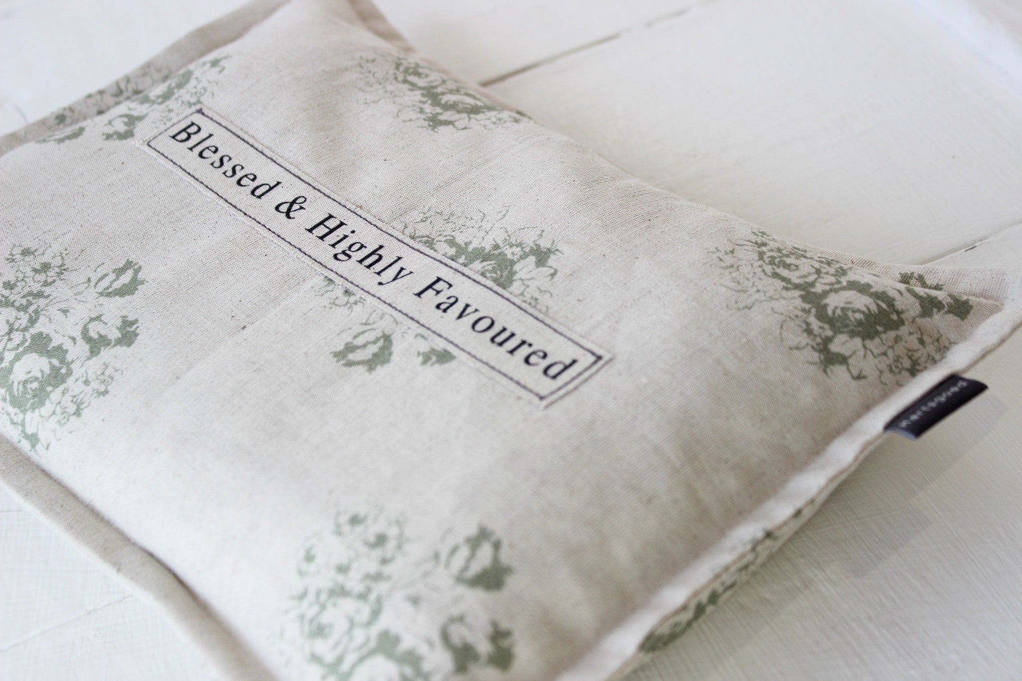 Linen Microwaveable Heating Bag | (L) Olive