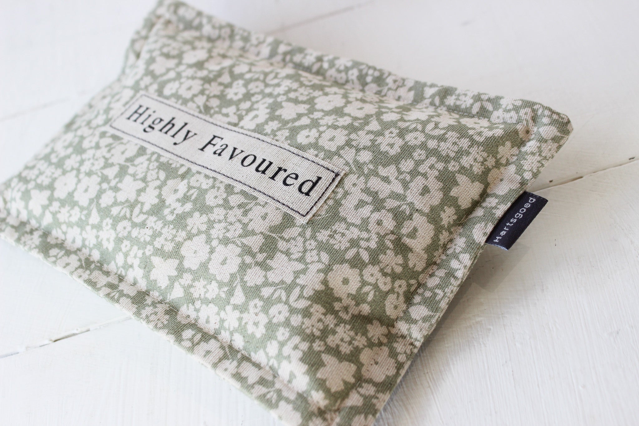 Linen Microwaveable Heating Bag | (M) Olive