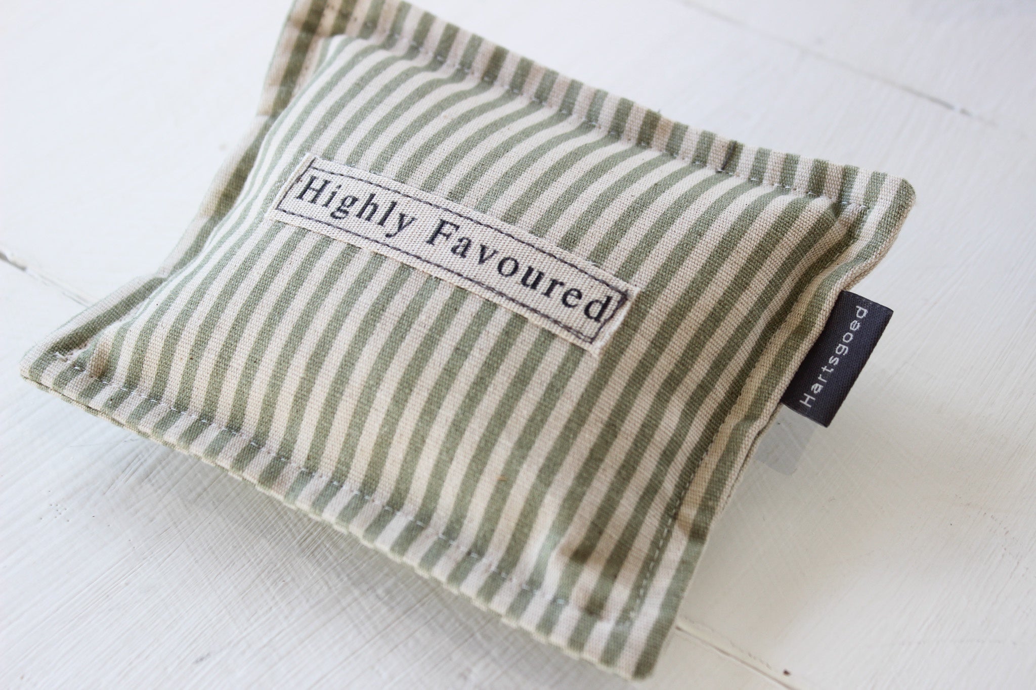 Linen Microwaveable Heating Bag | (S) Olive