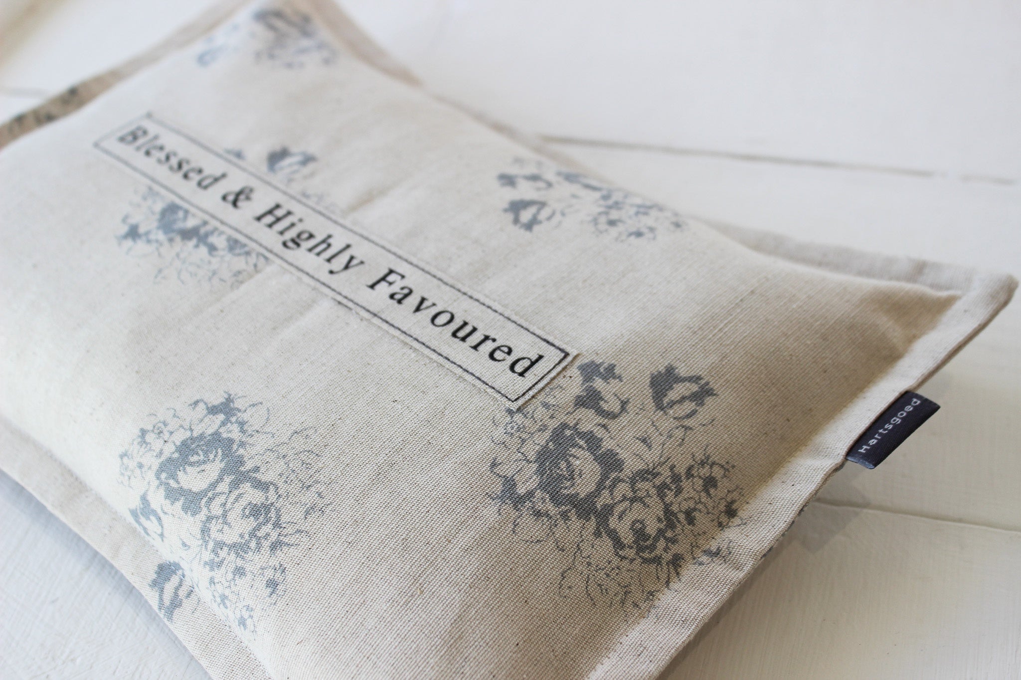 Linen Microwaveable Heating Bag | (L) Grey