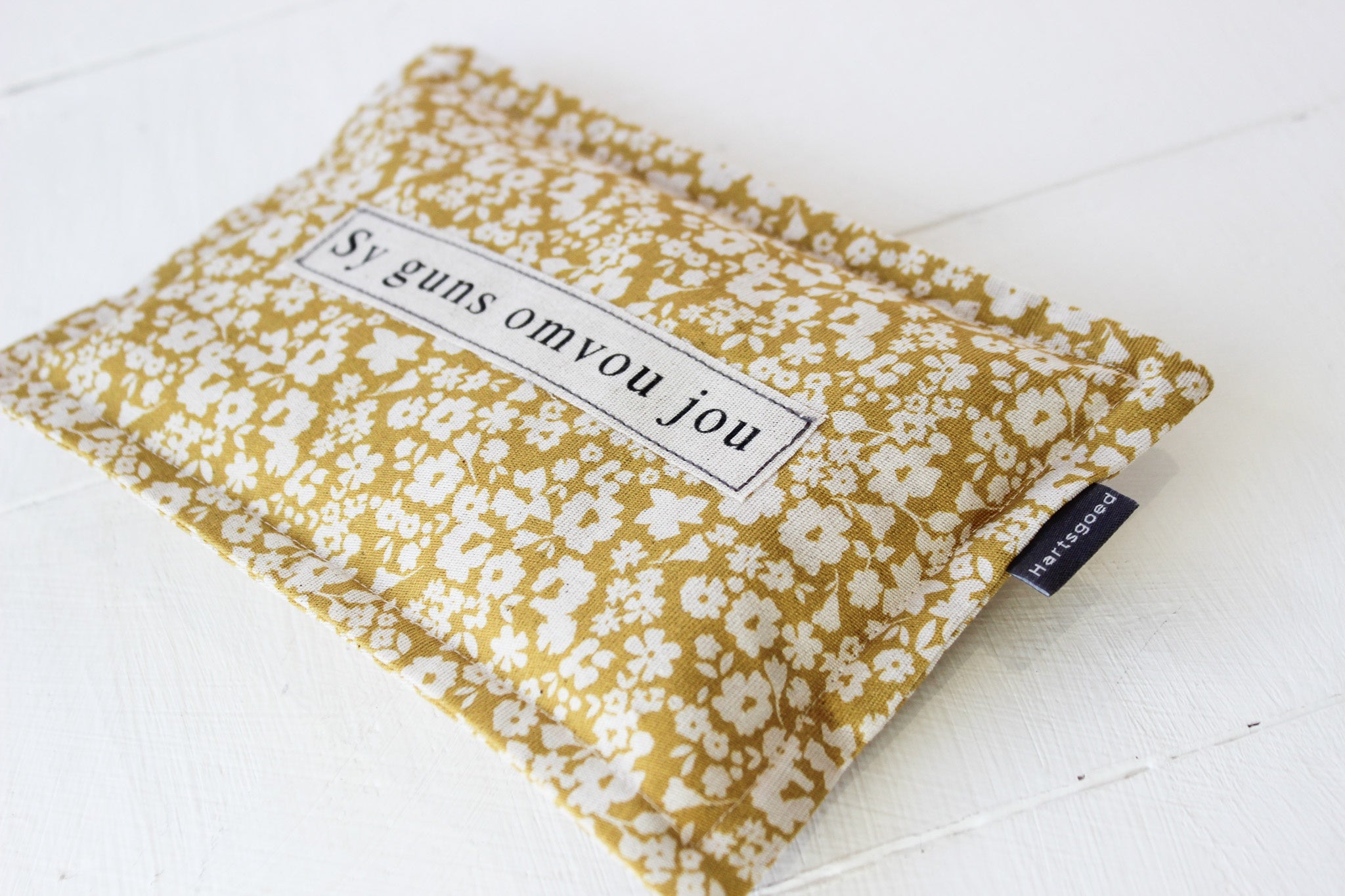 Linen Microwaveable Heating Bag | (M) Mustard