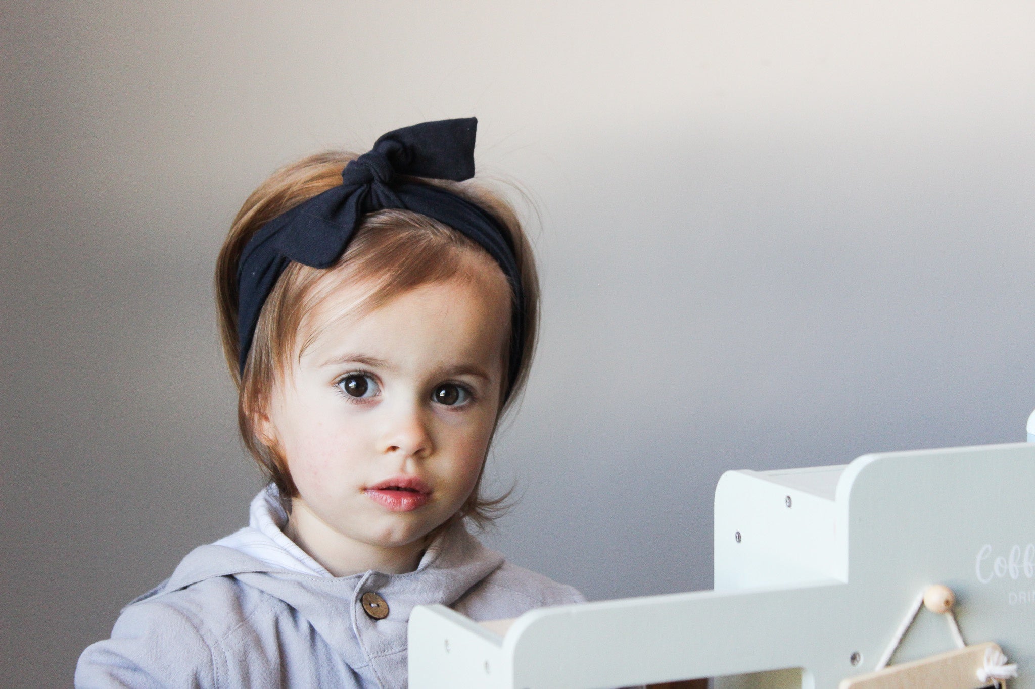 Tied headband  |  Navy