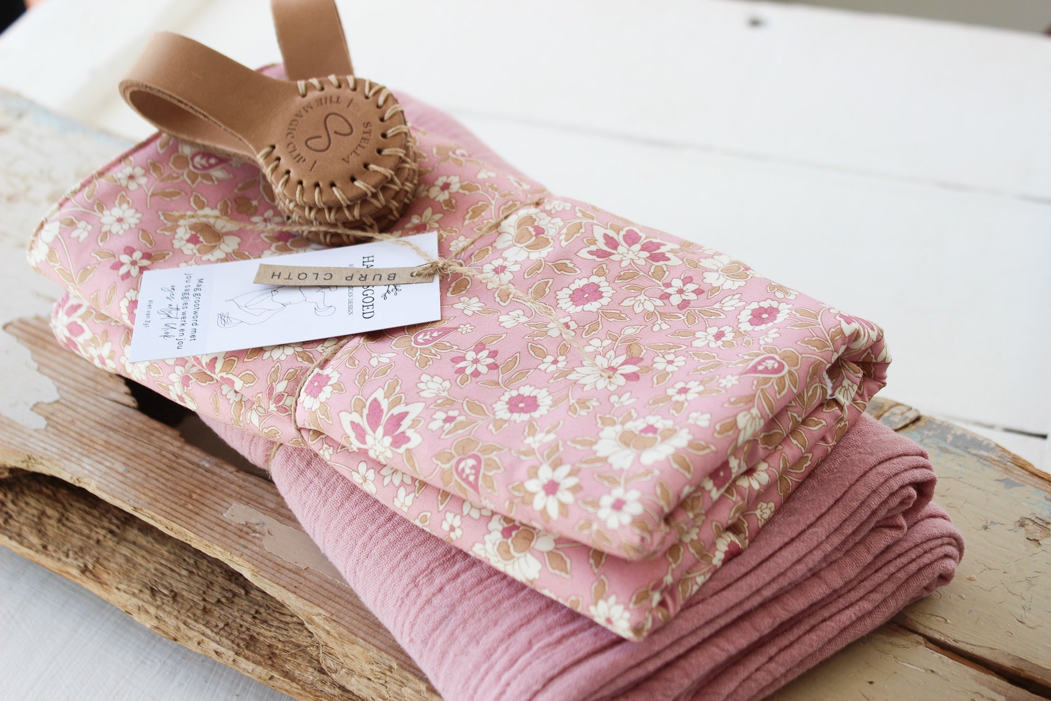 Gift Set | Floral on Dusty Pink