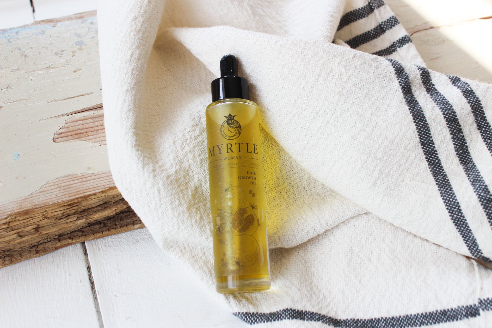 Woman hair growth Oil  |  Myrtle