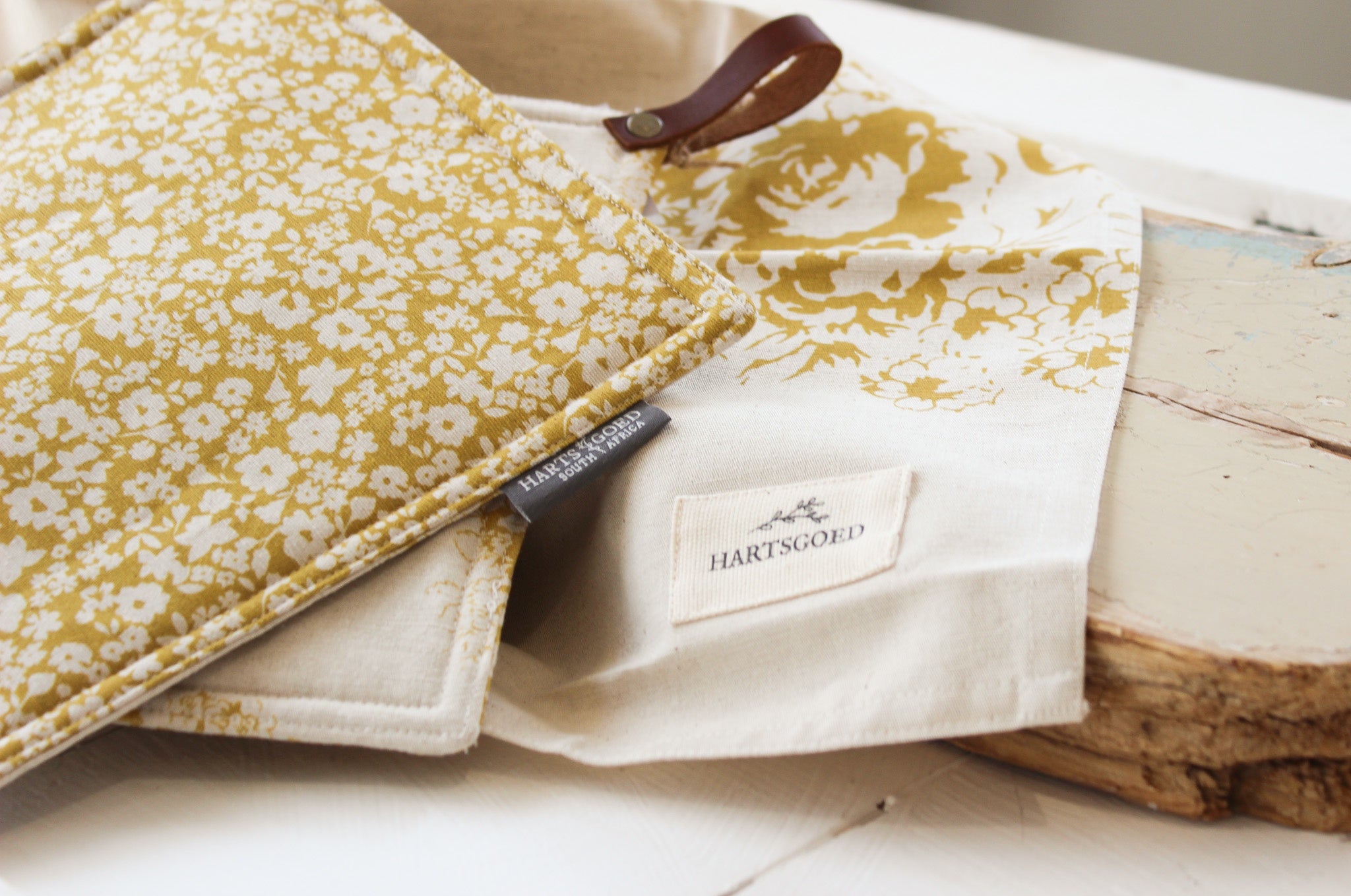 Tea Towel | Mustard Country Floral