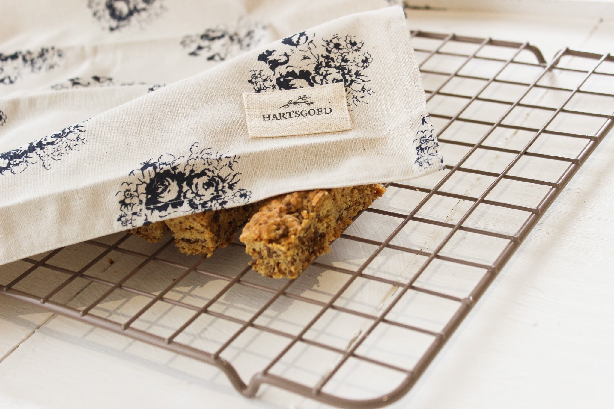 Tea Towel | Little Navy Country Floral