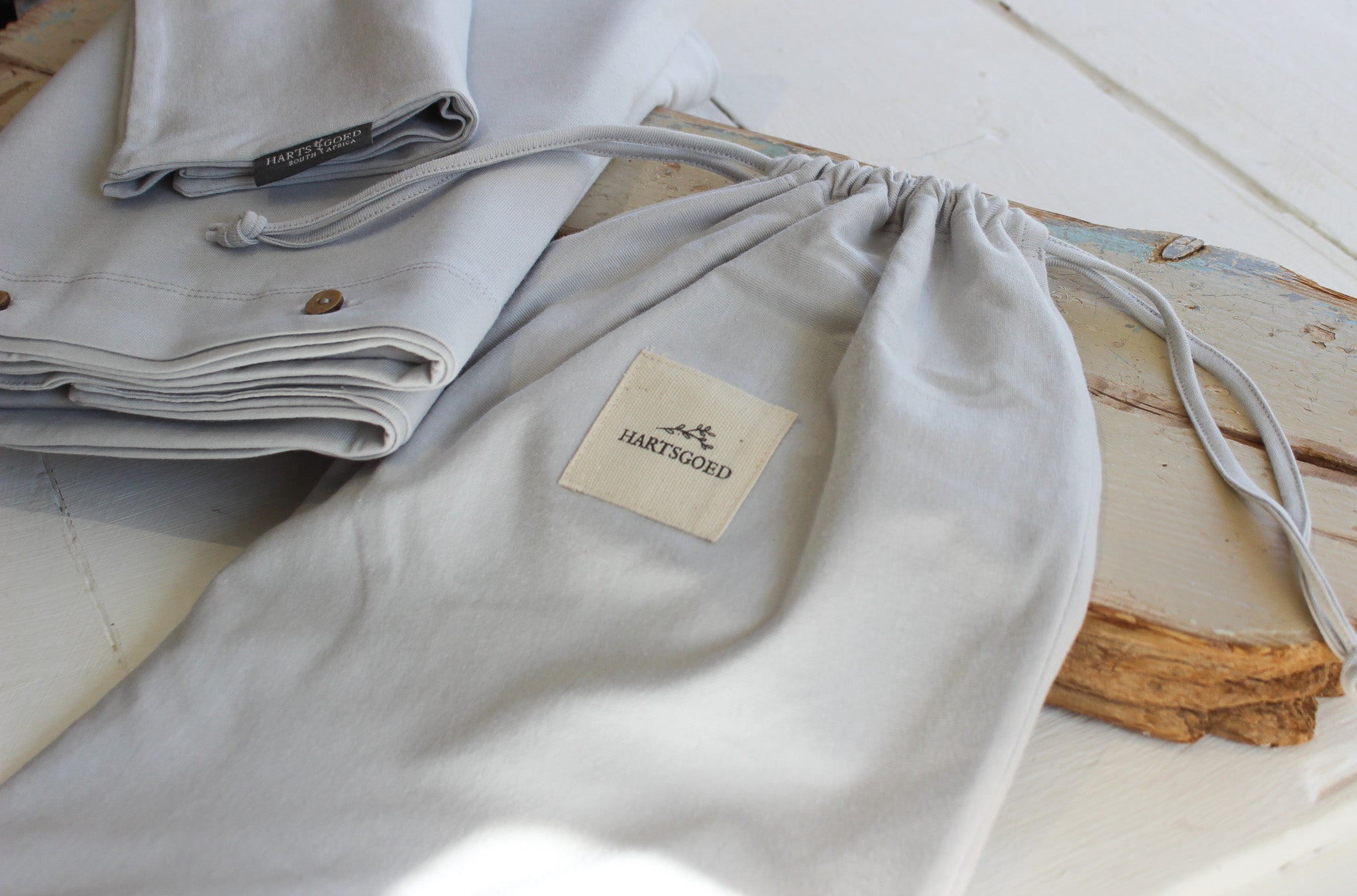 Cot Duvet Set | Light Grey