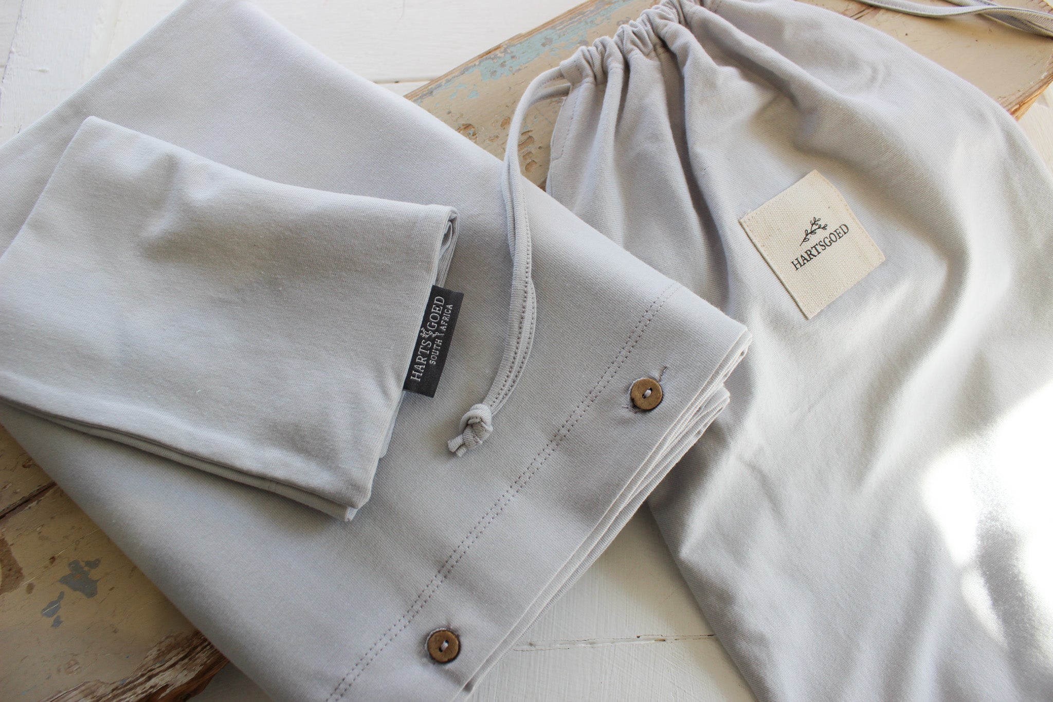 Cot Duvet Set | Light Grey