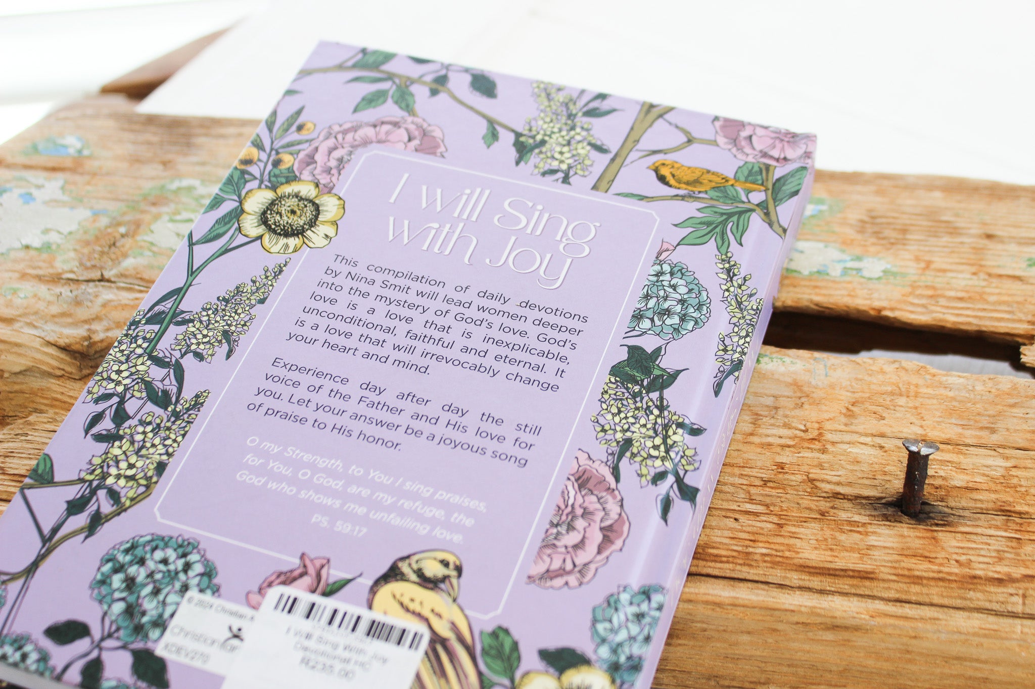 I Will Sing With Joy Devotional HC