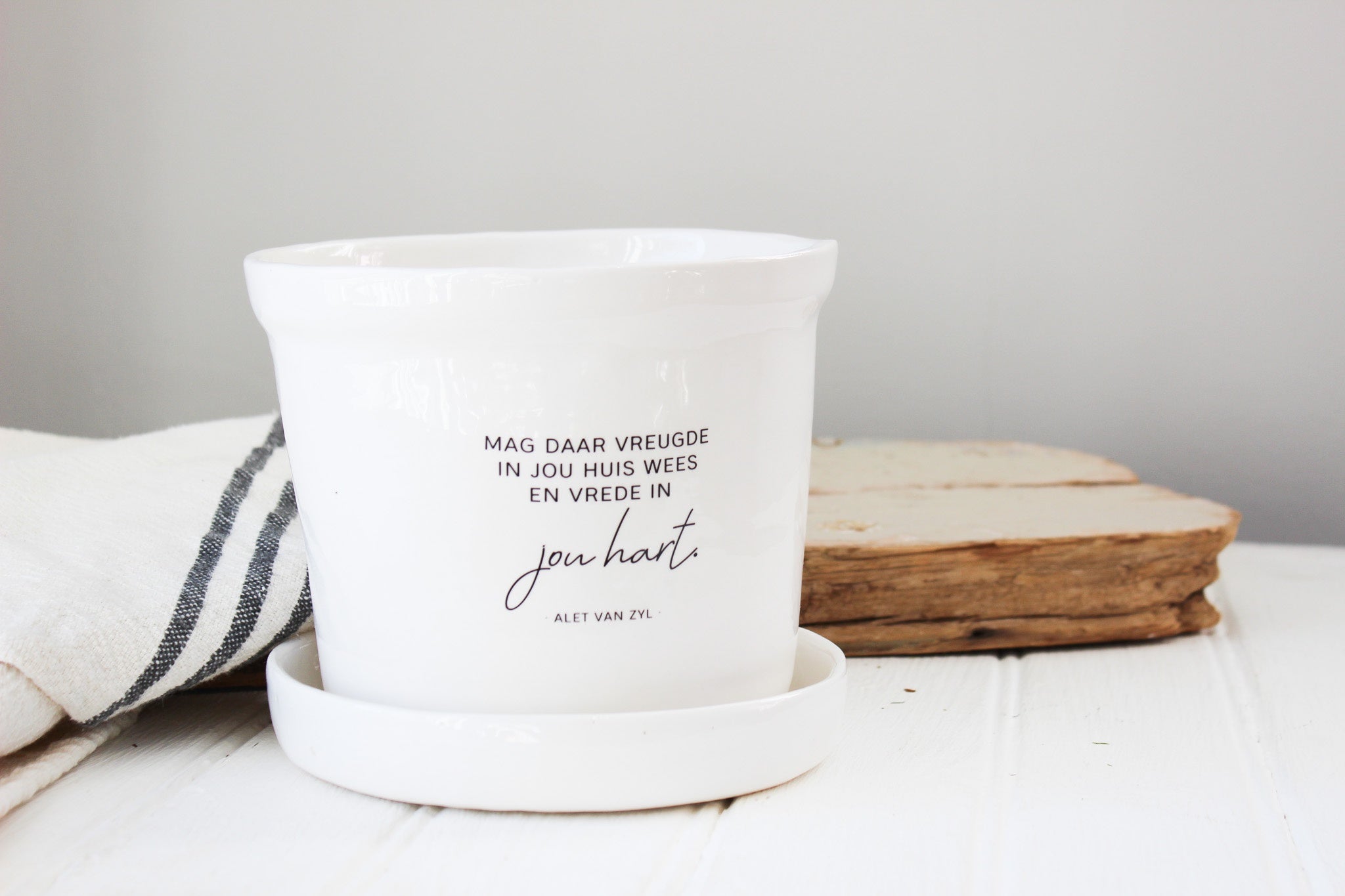 Round Herb Planter | Vreugde in jou huis