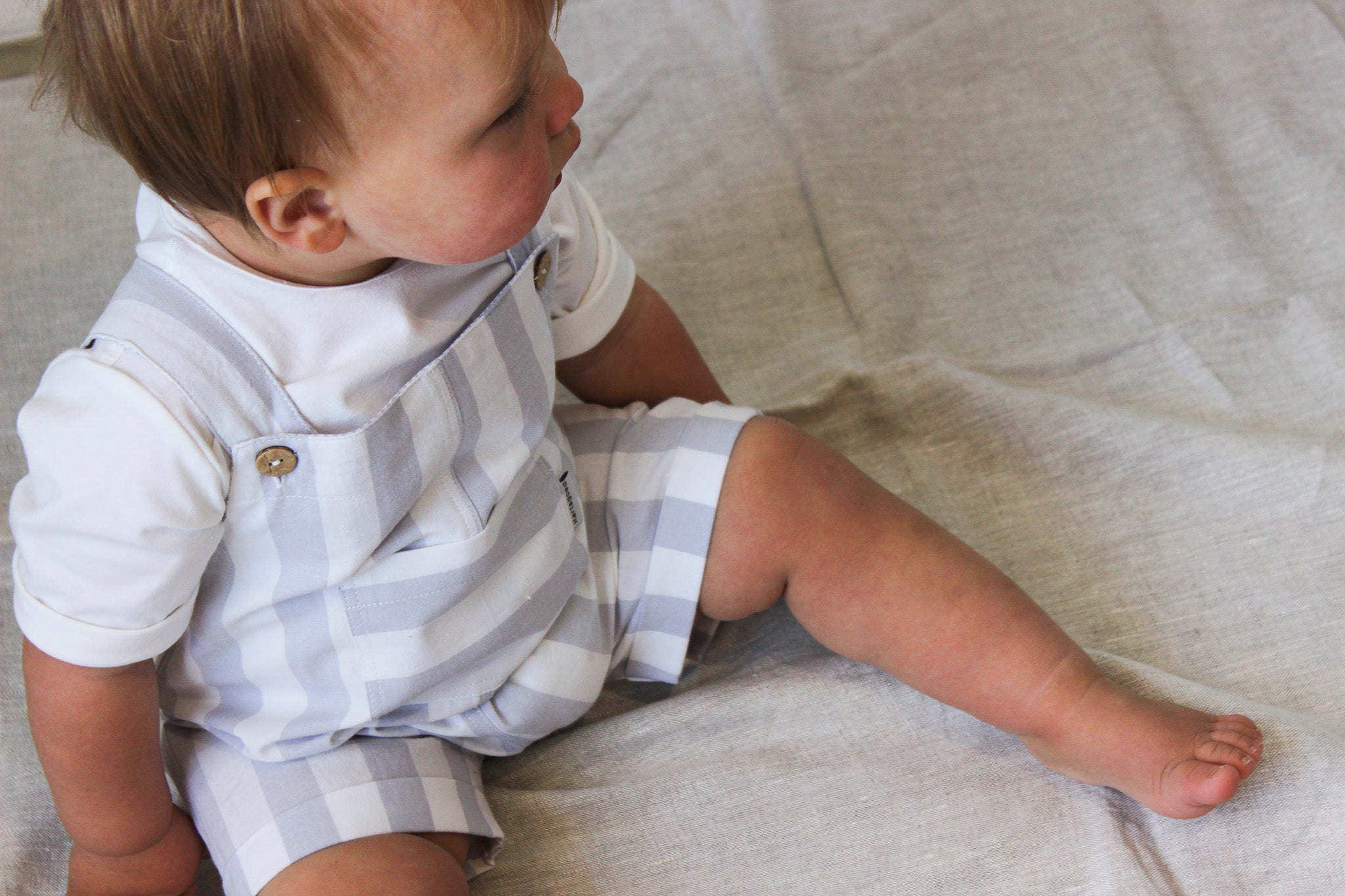 Louis Dungaree | Ocean mist