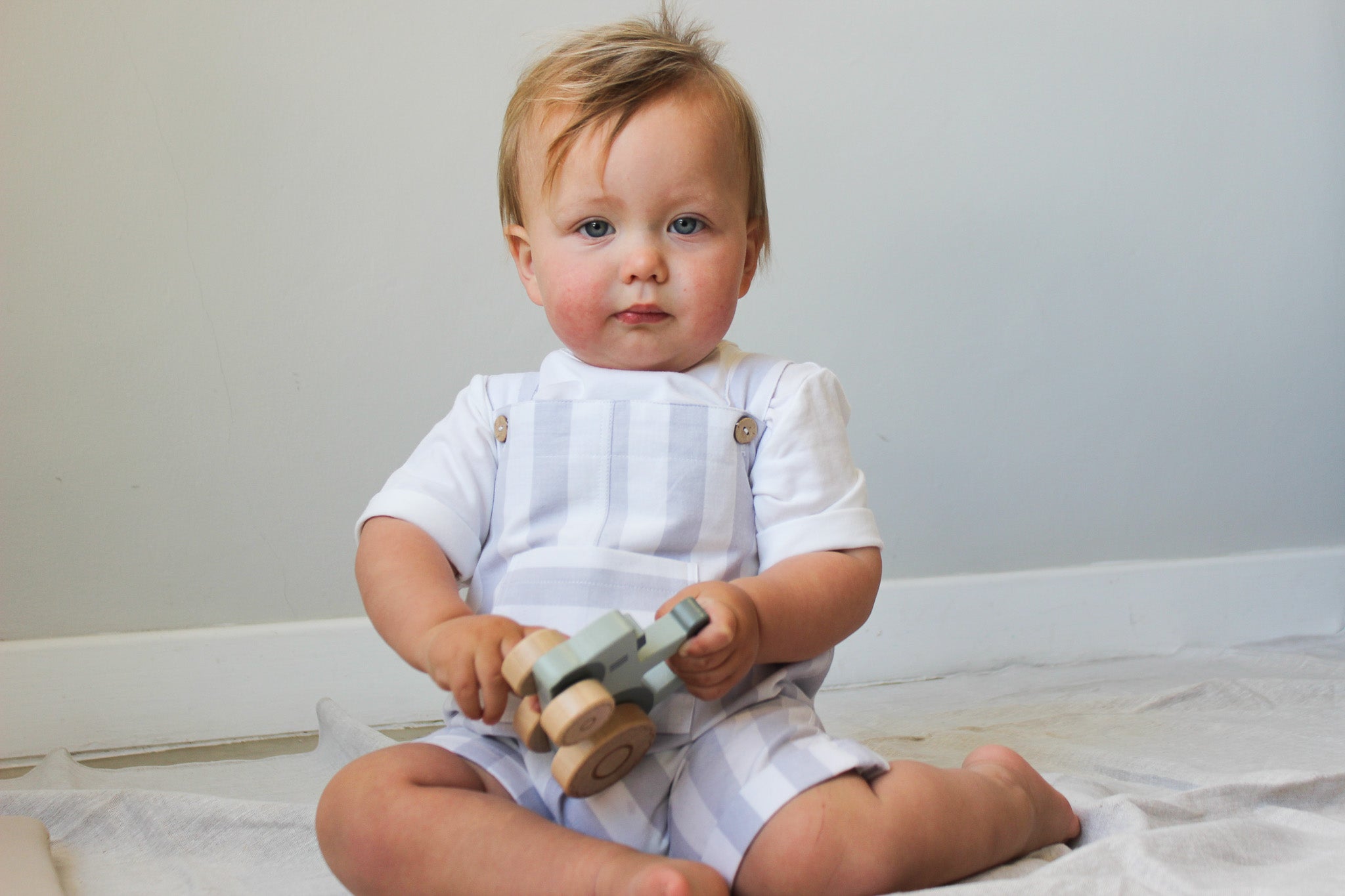 Louis Dungaree | Ocean mist