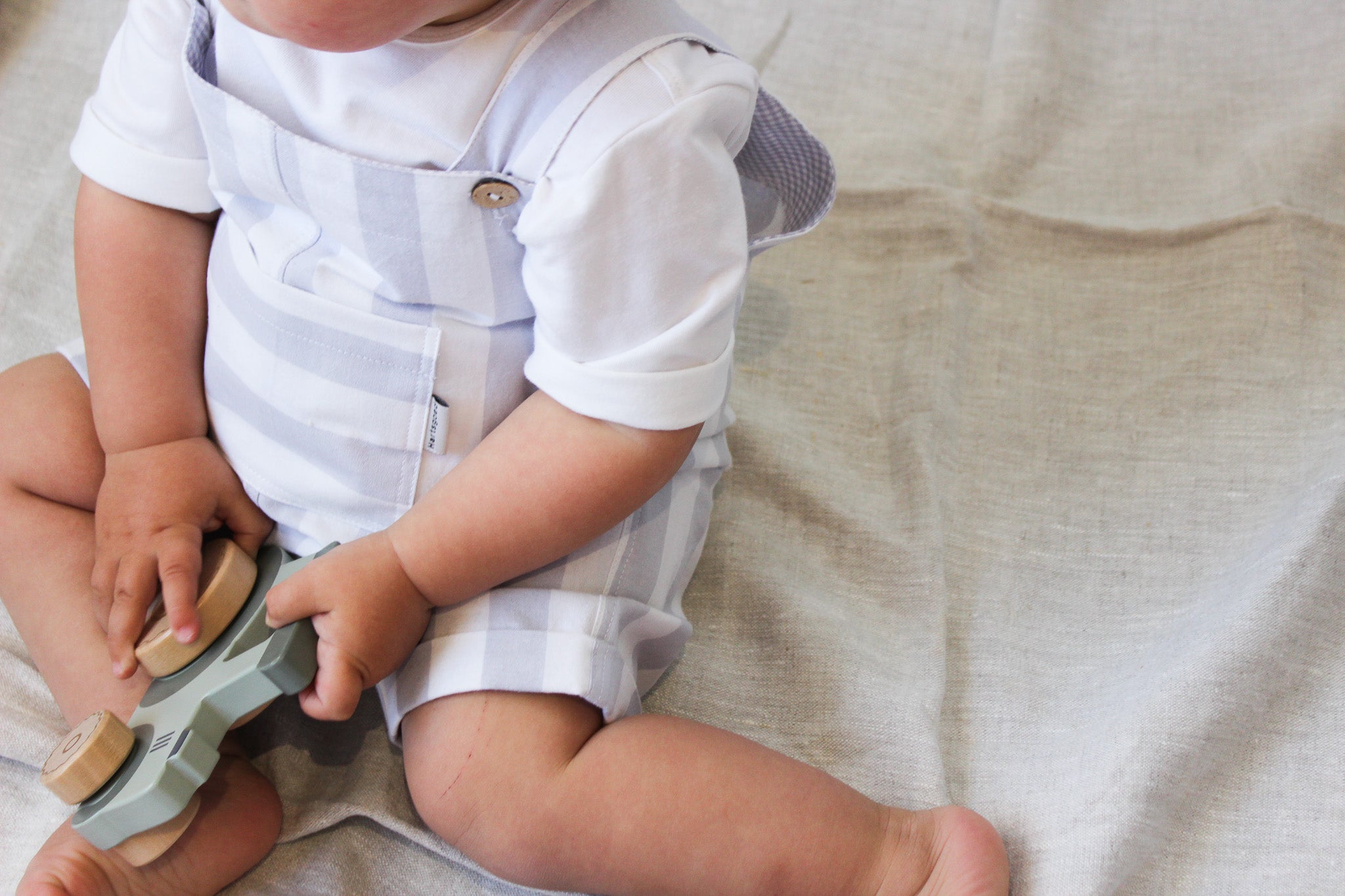 Louis Dungaree | Ocean mist