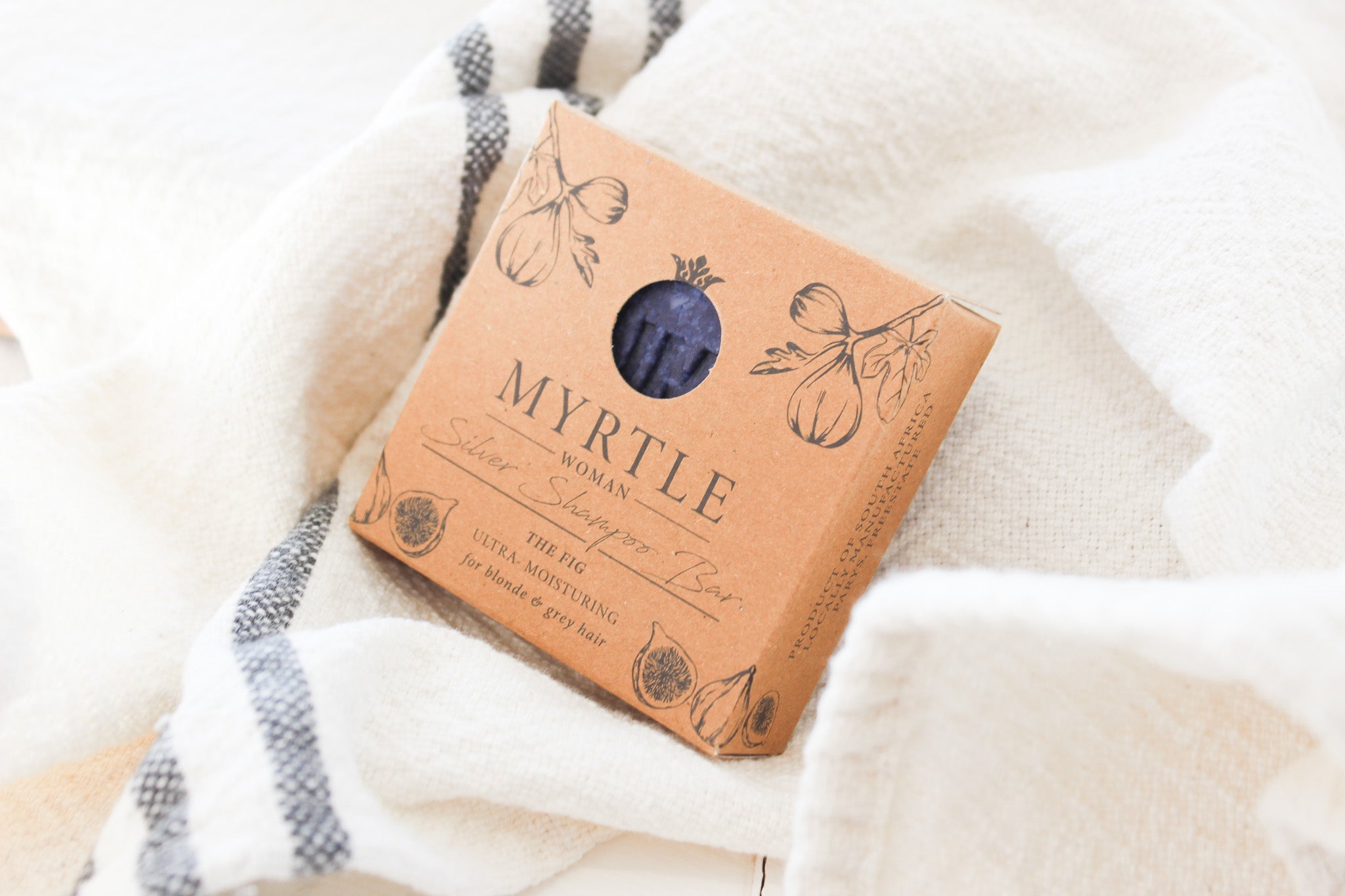 The Fig | Silver Shampoo Bar  (Blond & Grey Hair)