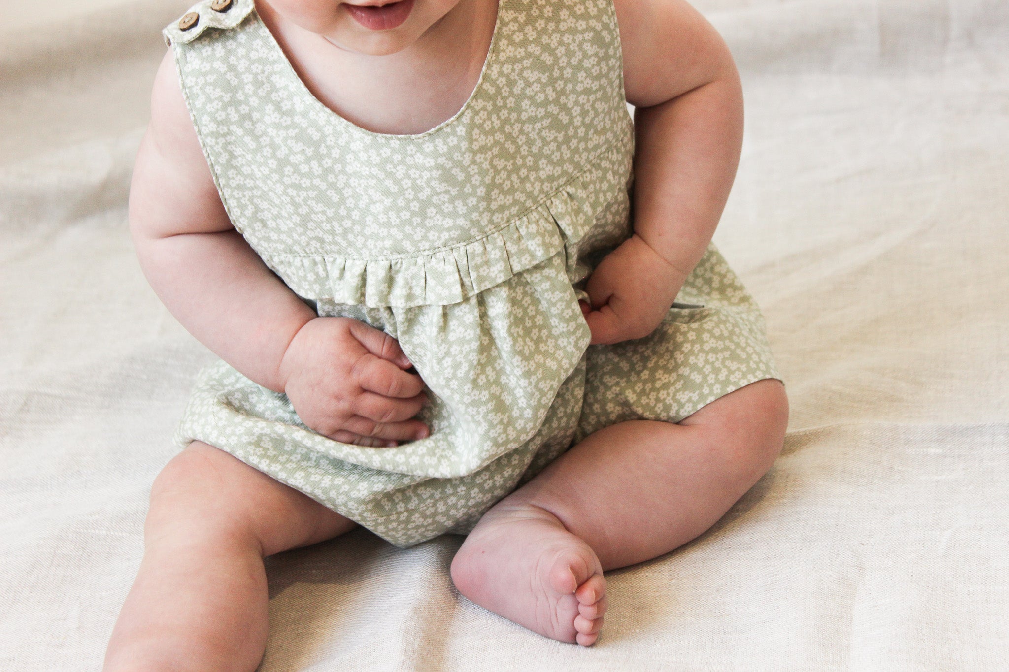 Lilly Dress Set | Little Daisy on Olive