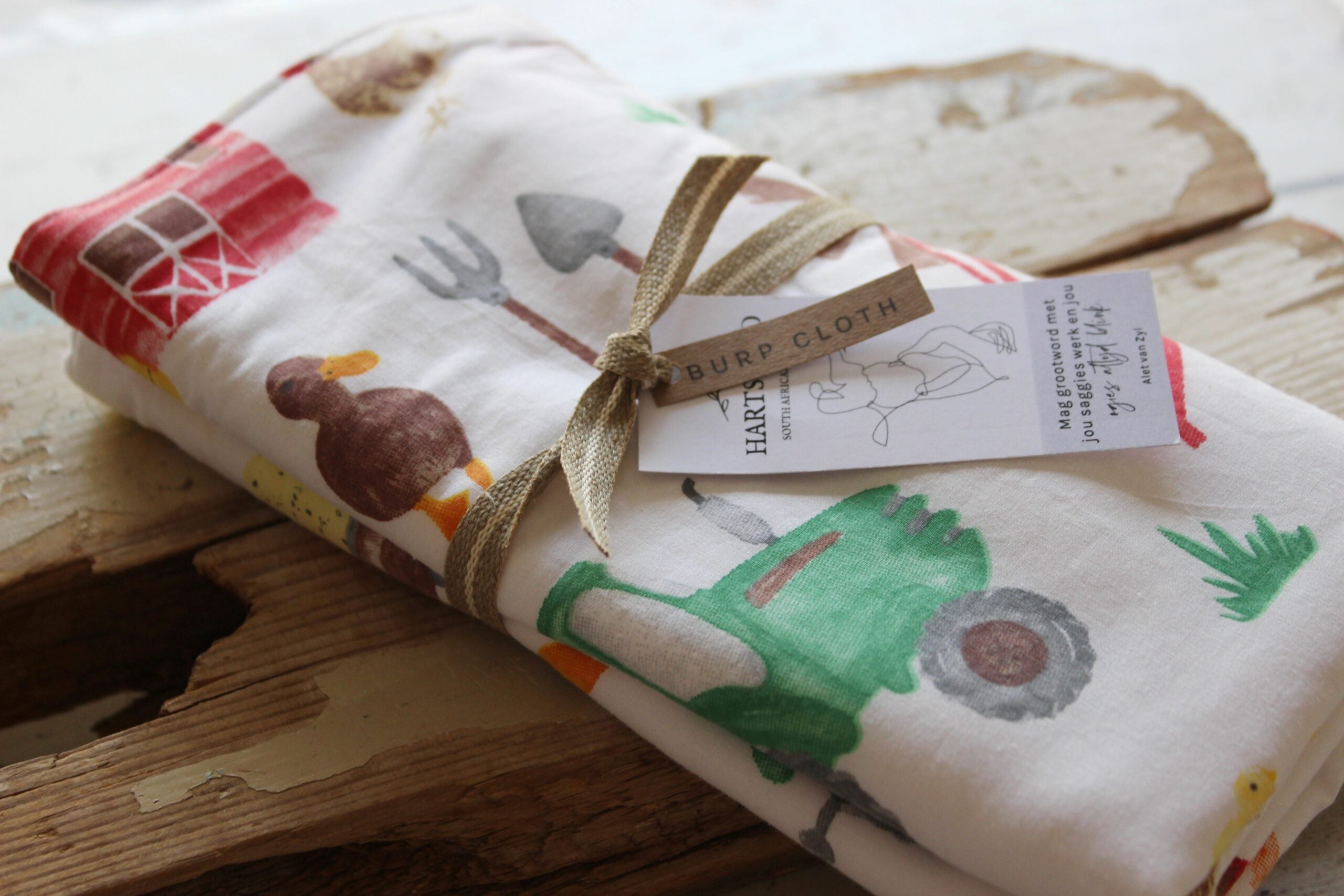 Burp Cloth | Little Farmer
