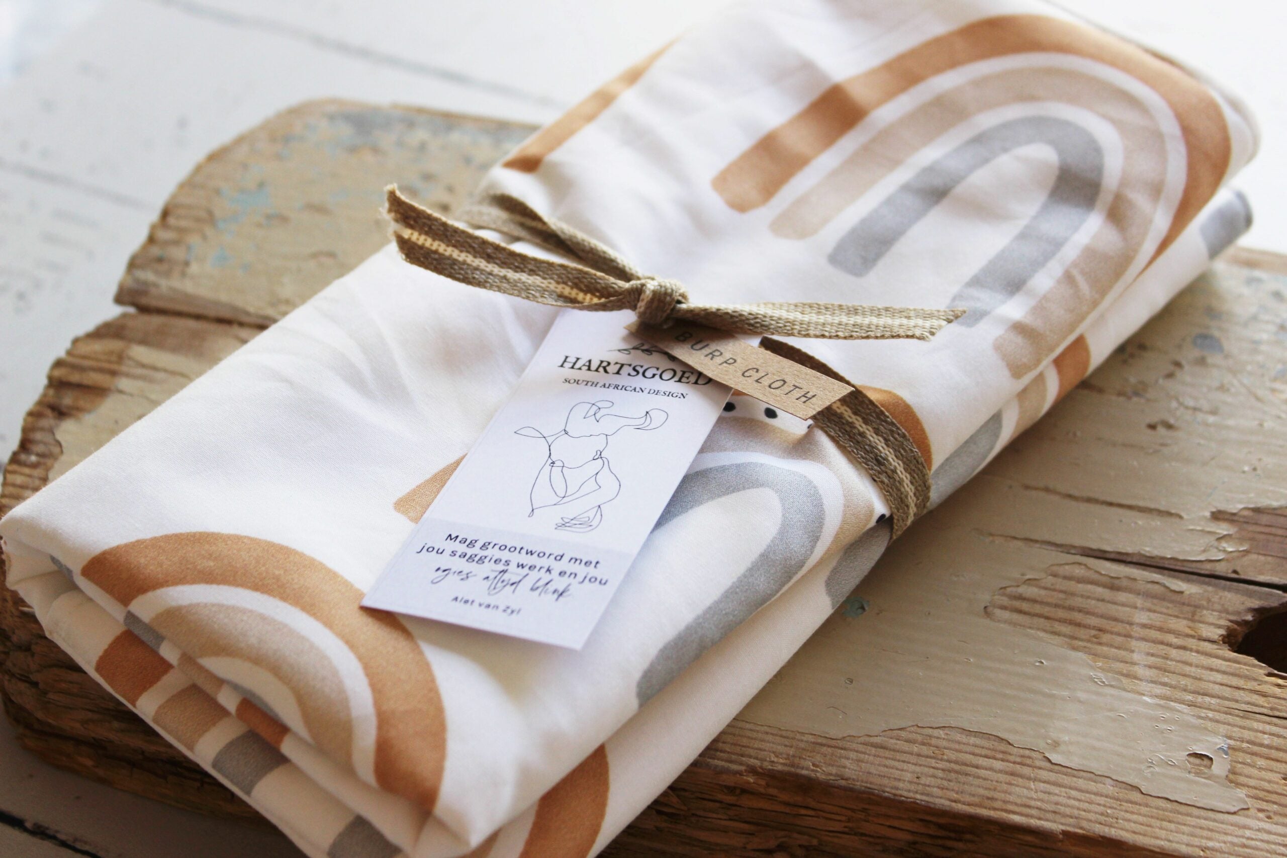 Burp Cloth | Rainbow