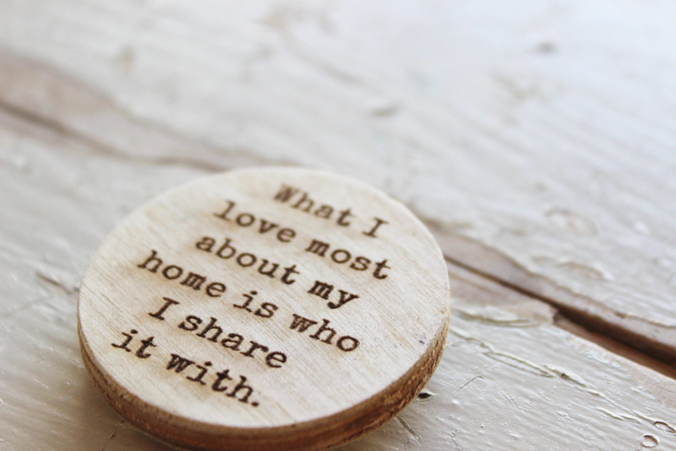 Fridge Magnet  |  What I love