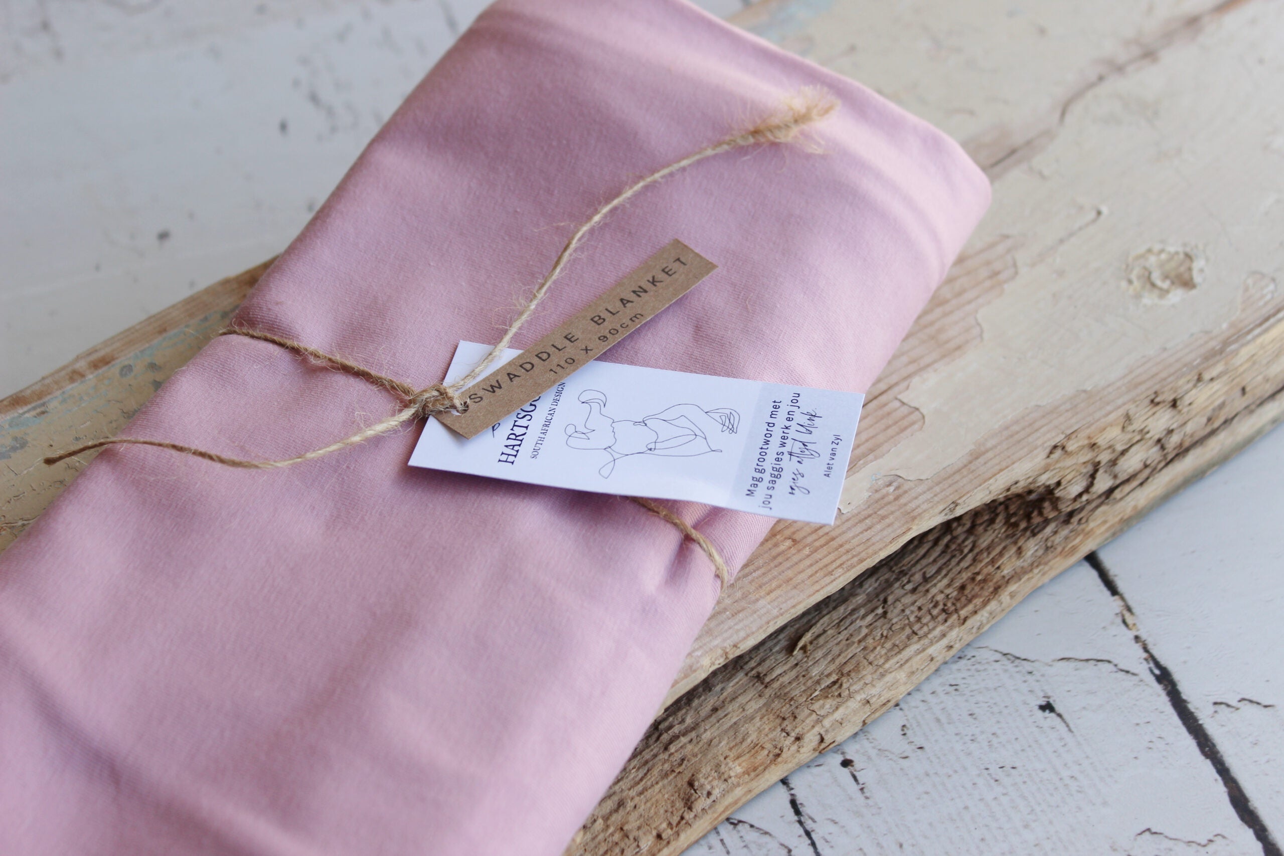 Swaddle blanket |  Dusty Pink