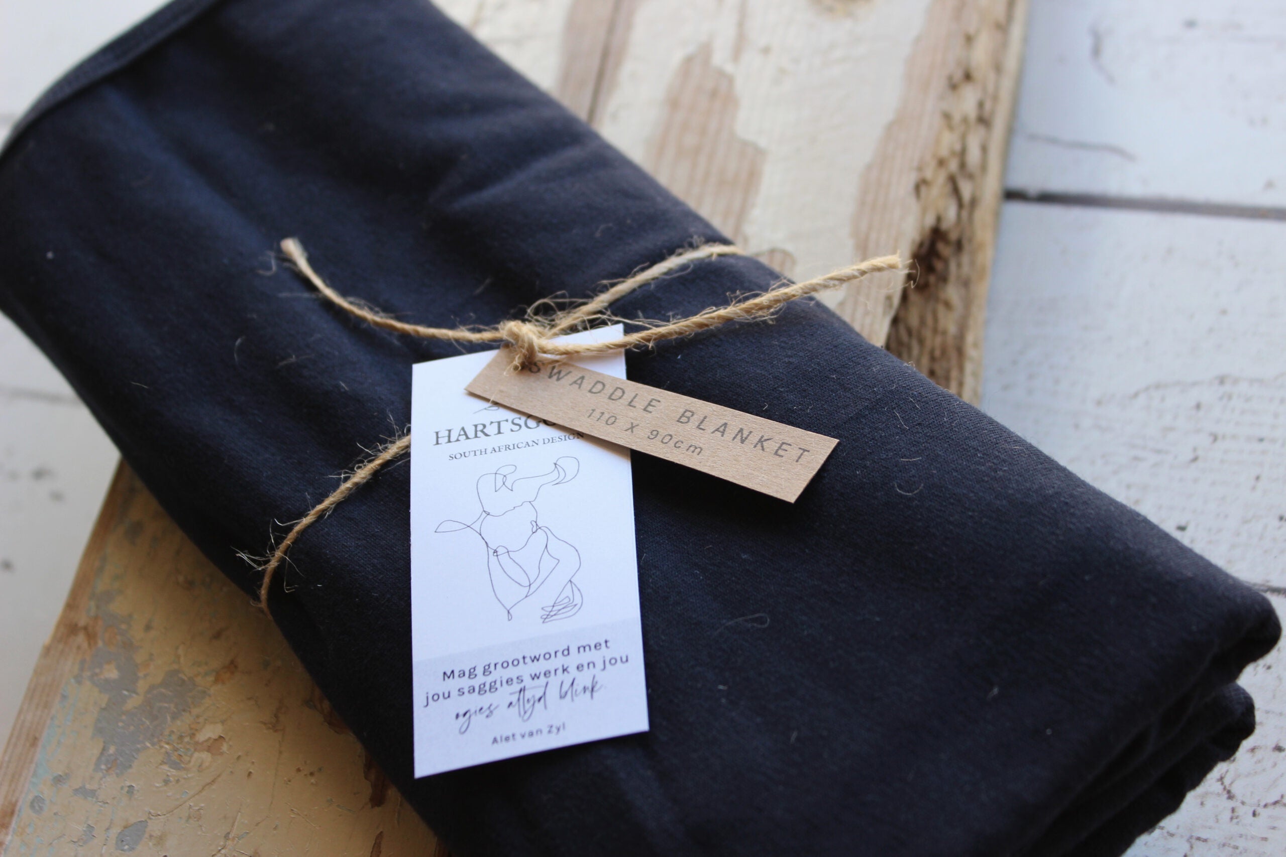 Swaddle blanket  |  Navy