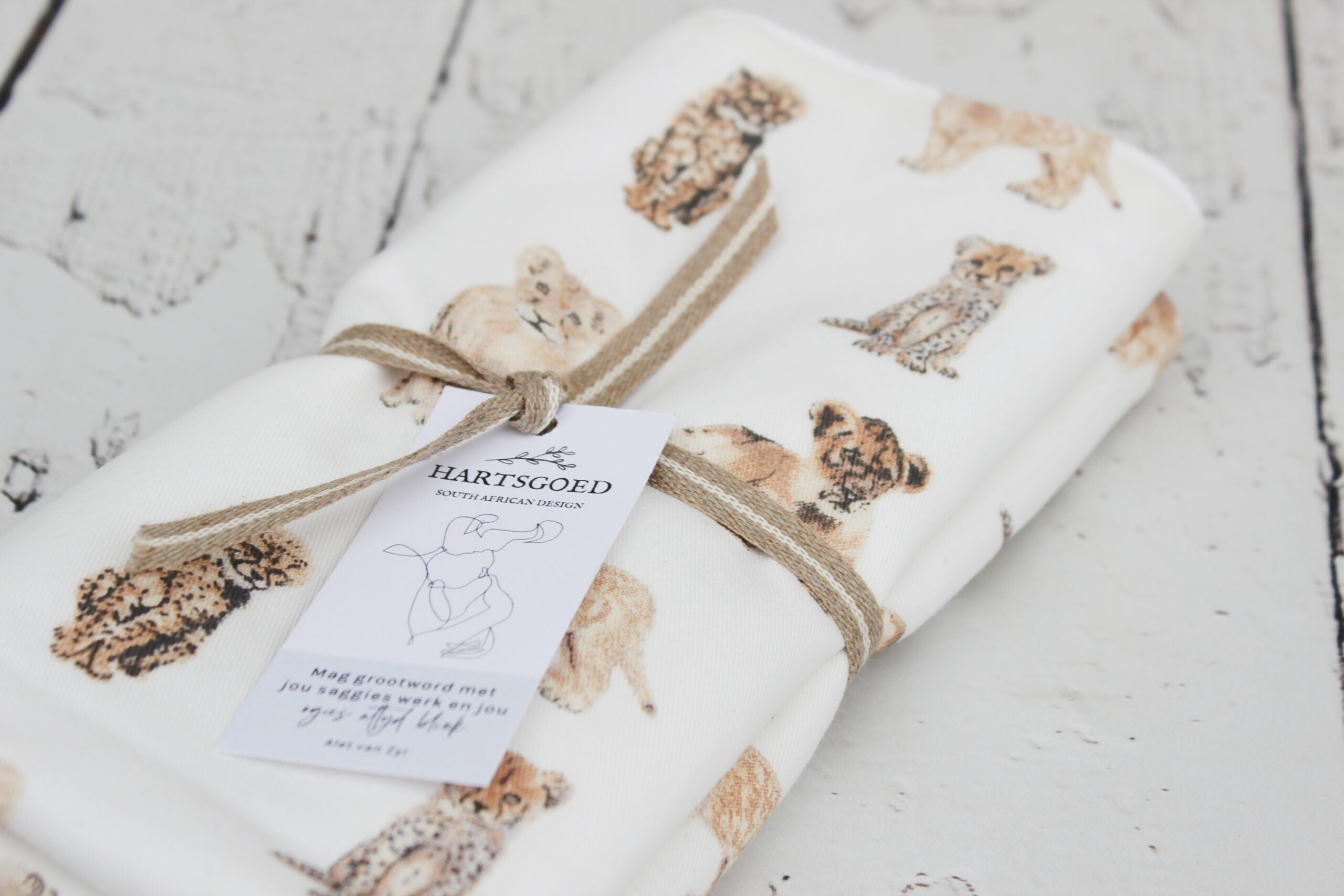 Burp Cloth | Lion cub