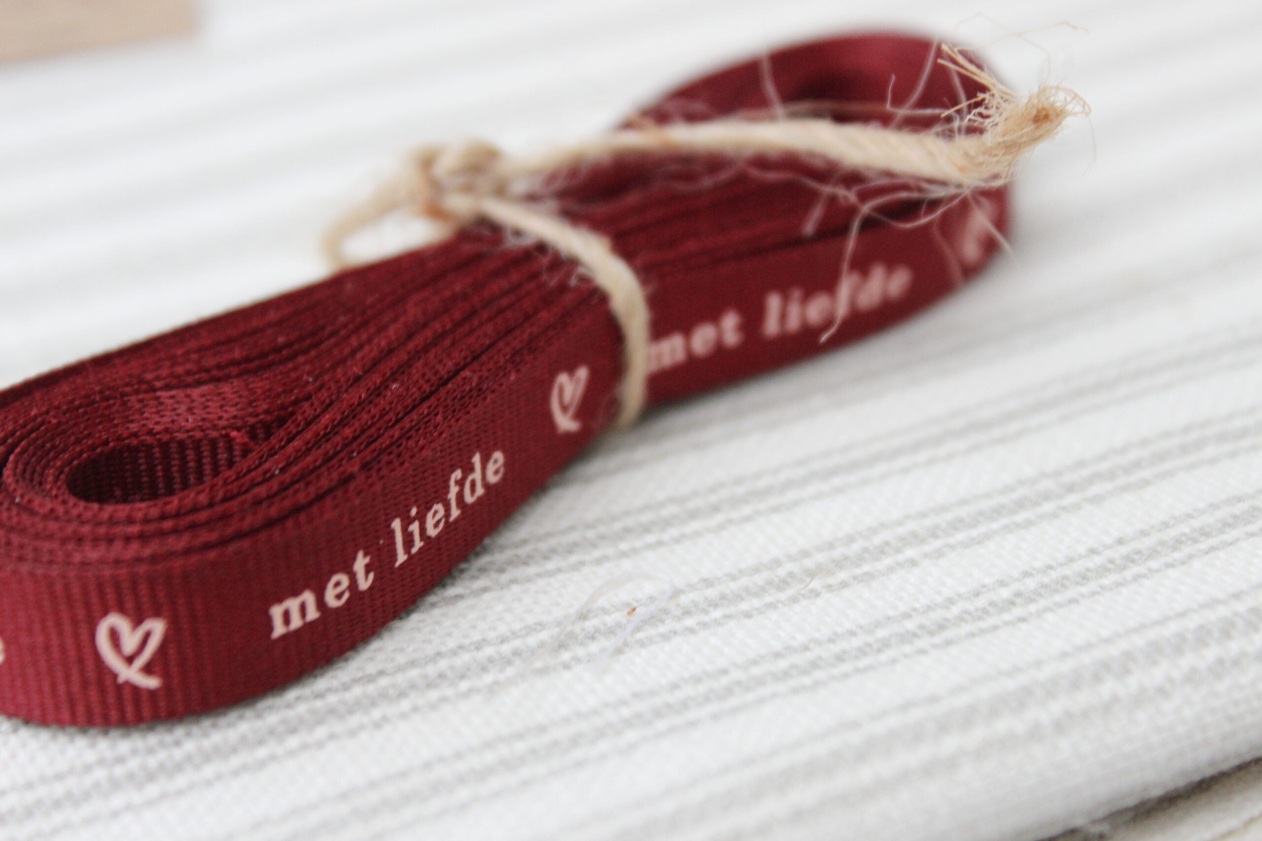 Ribbon 4m |  Met Liefde