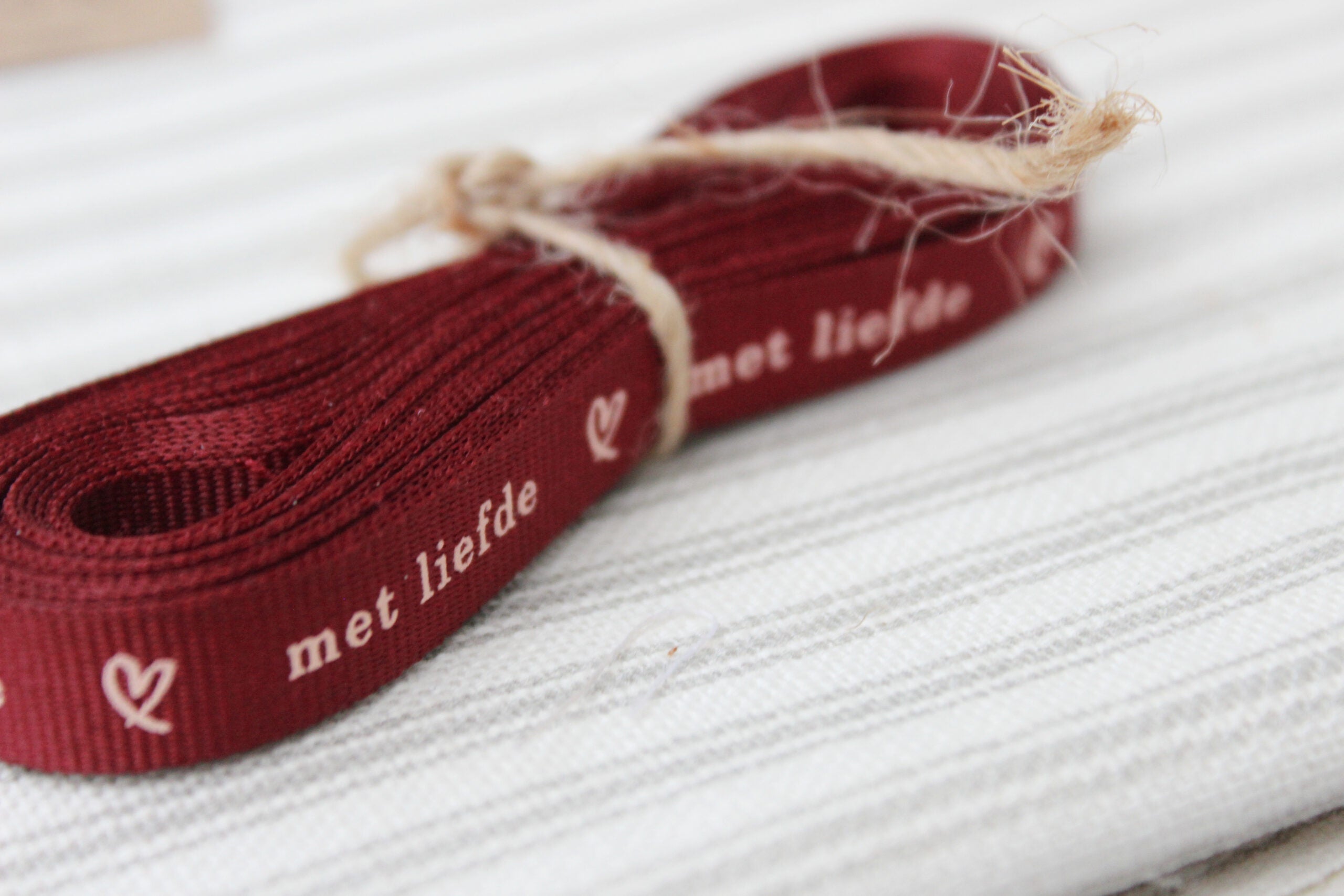 Ribbon 4m |  Met Liefde