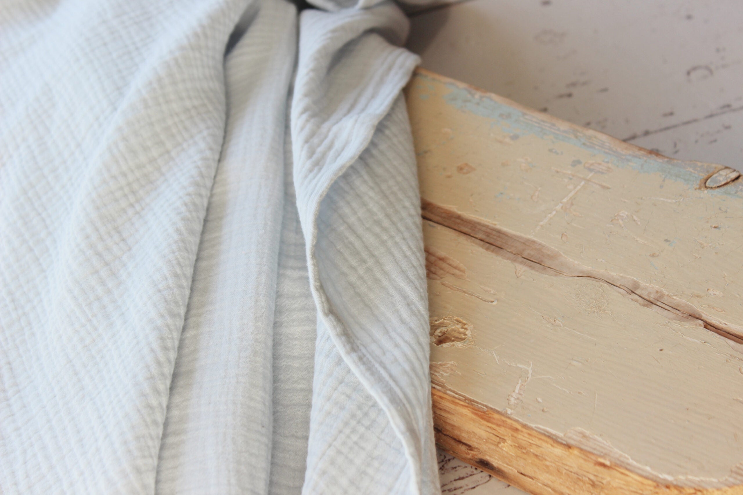 Muslin blanket  |  Sky Blue