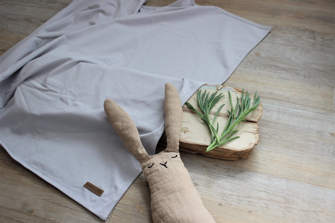 Swaddle blanket  |  Light grey