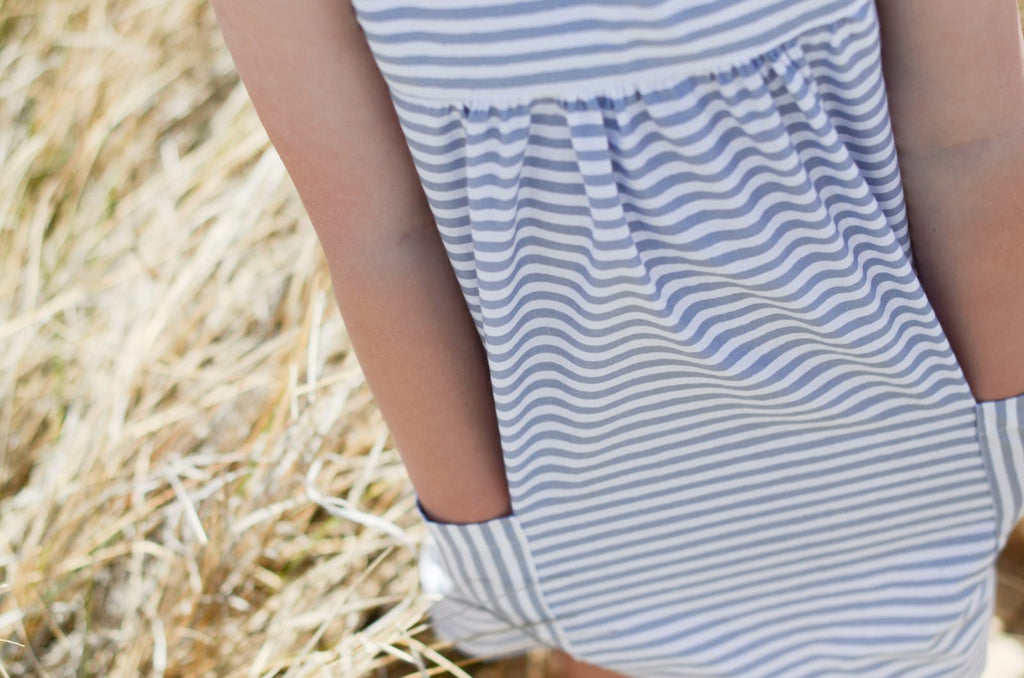 Lalie Dress | Grey Lines