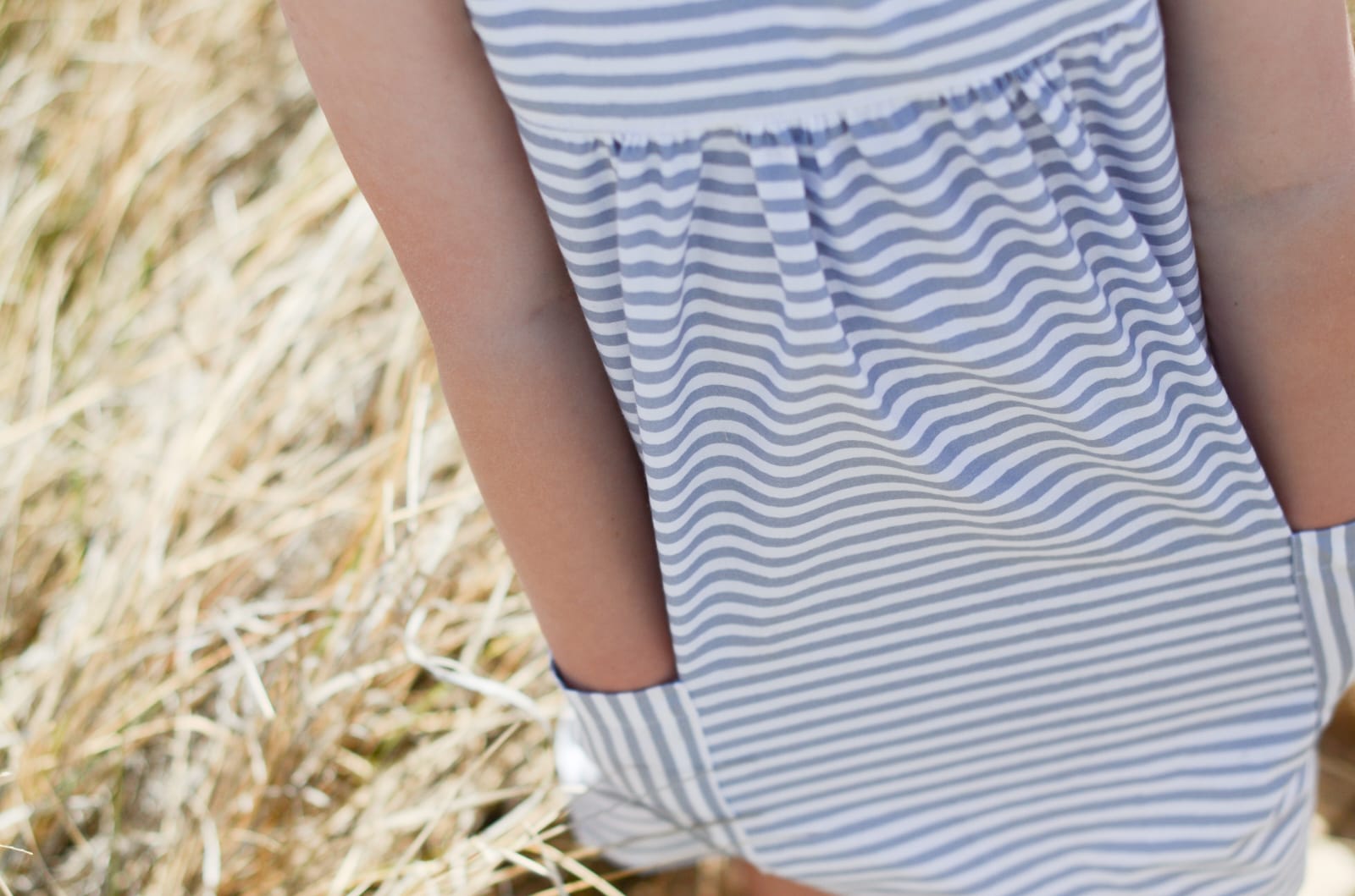 Lalie Dress | Grey Lines