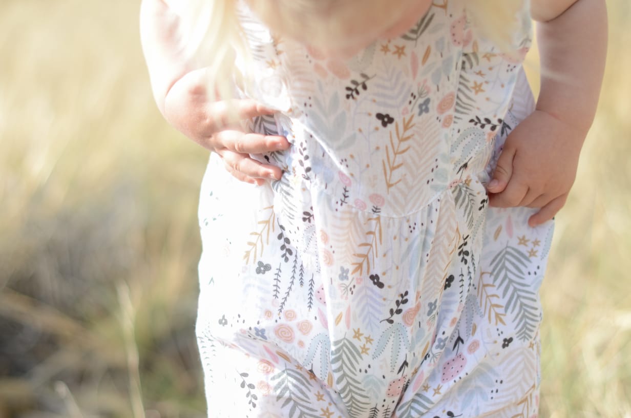 Amelia Romper | Spring floral Muslin