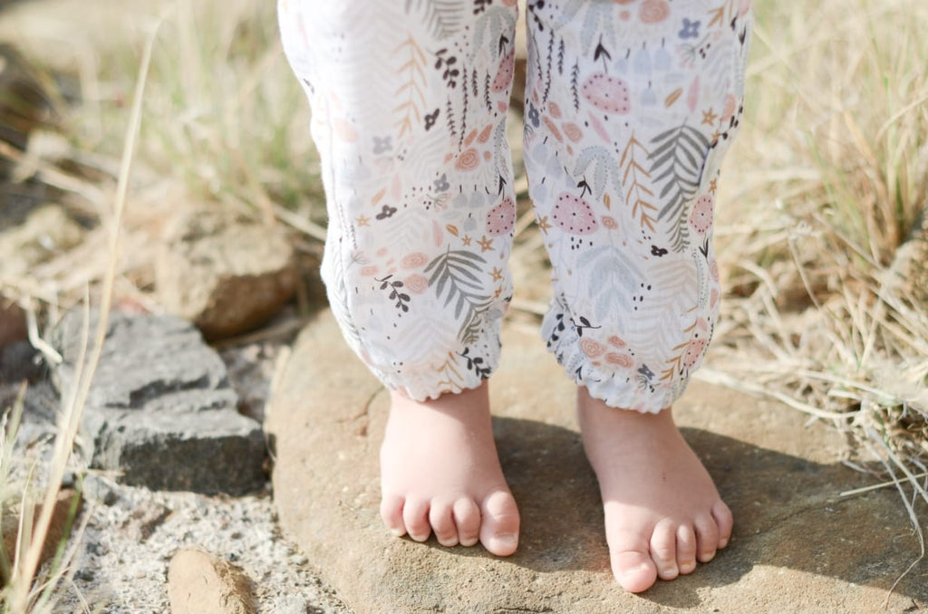 Amelia Romper | Spring floral Muslin