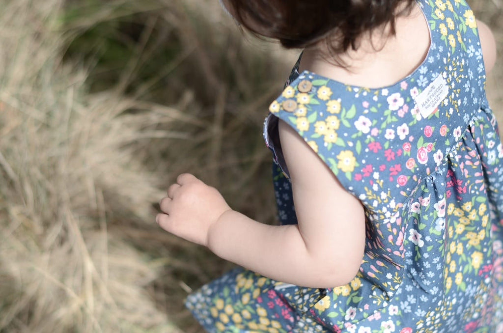 Lalie Dress | Pretty Blossoms Blue