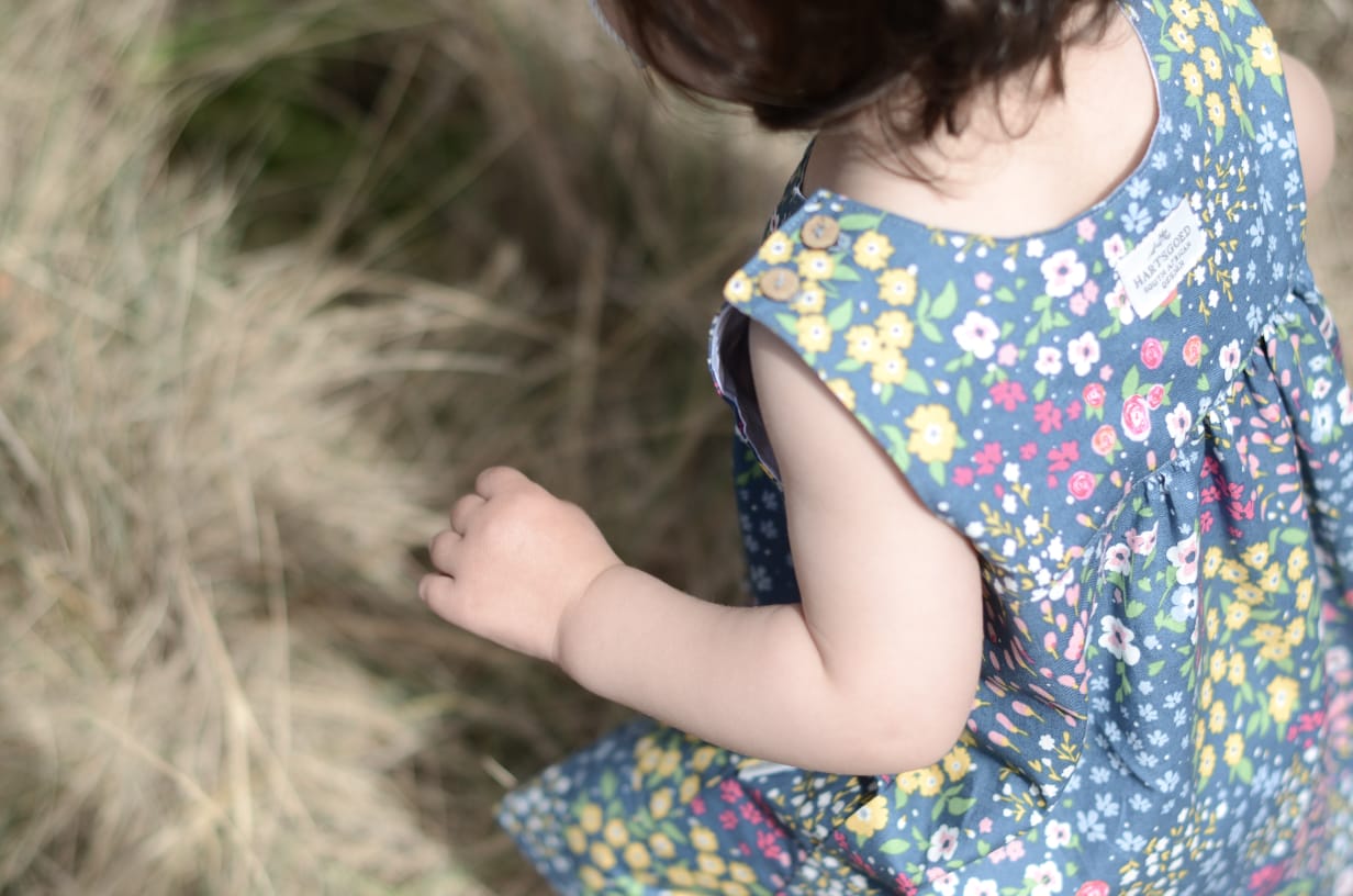 Lalie Dress | Pretty Blossoms Blue