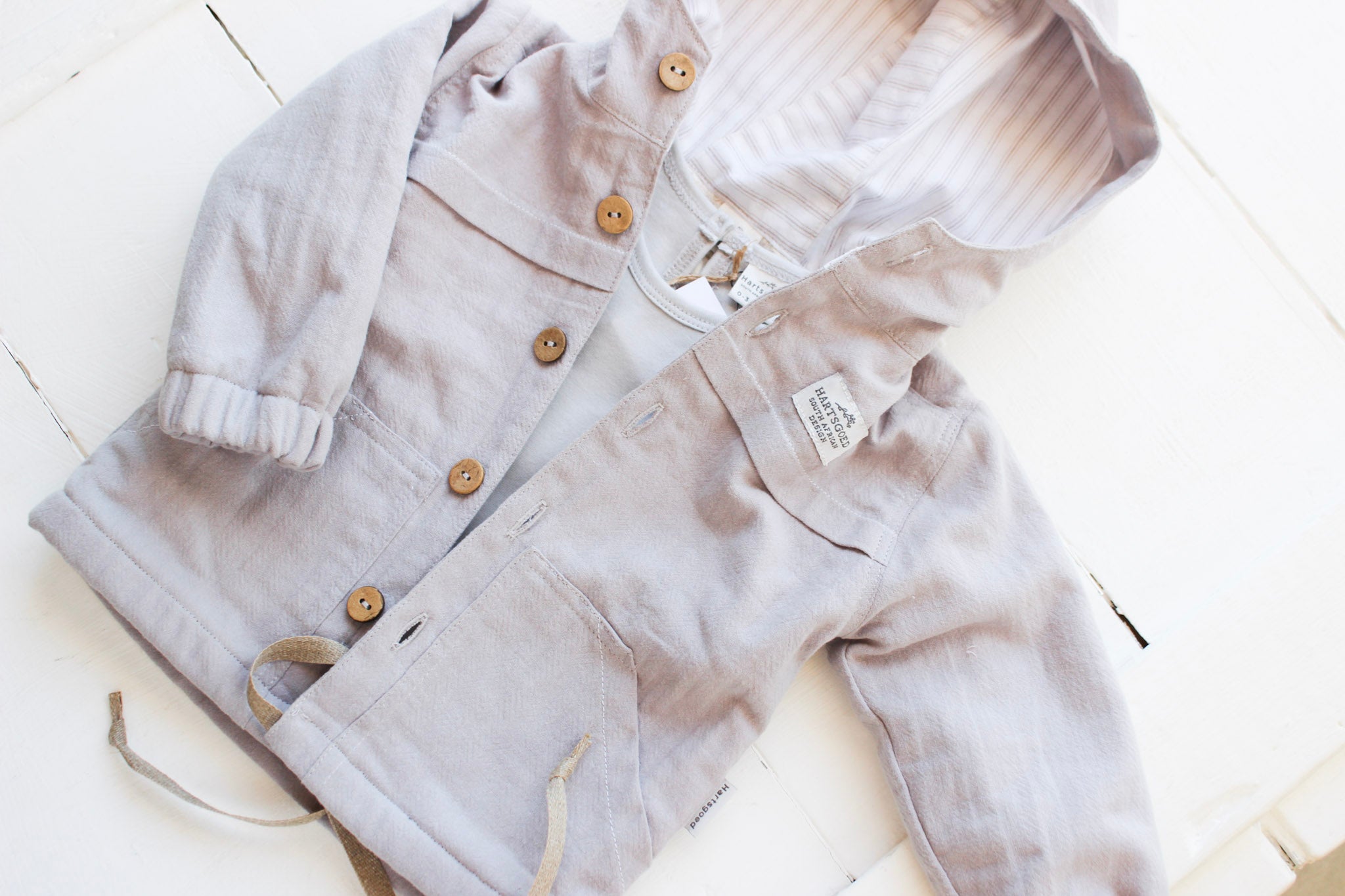 Lined Winter Jacket | Grey