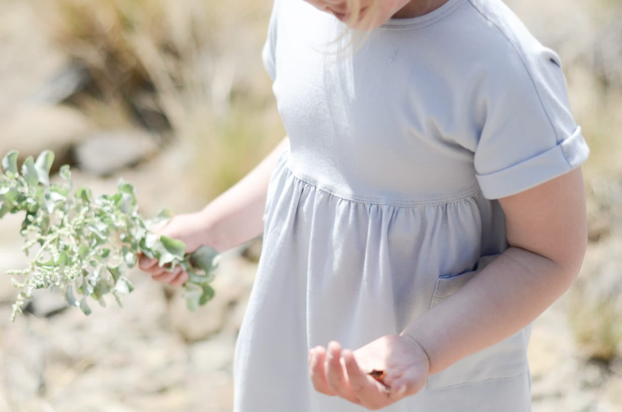 Tia Dress | Light Grey