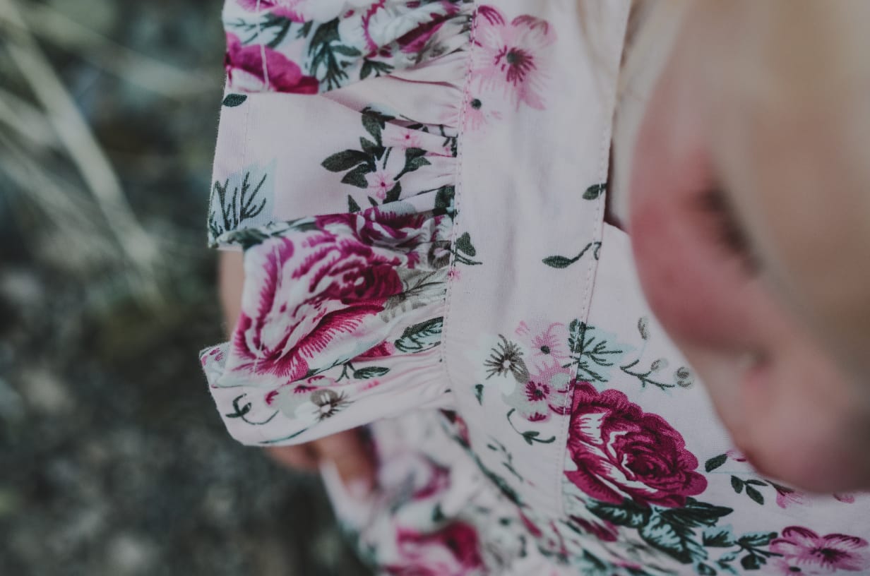 Betty Romper | Beautiful Pink