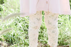 Winter legging | Blossoms on Blush