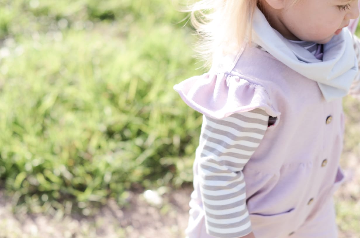 Avah Romper | Lavender Blush