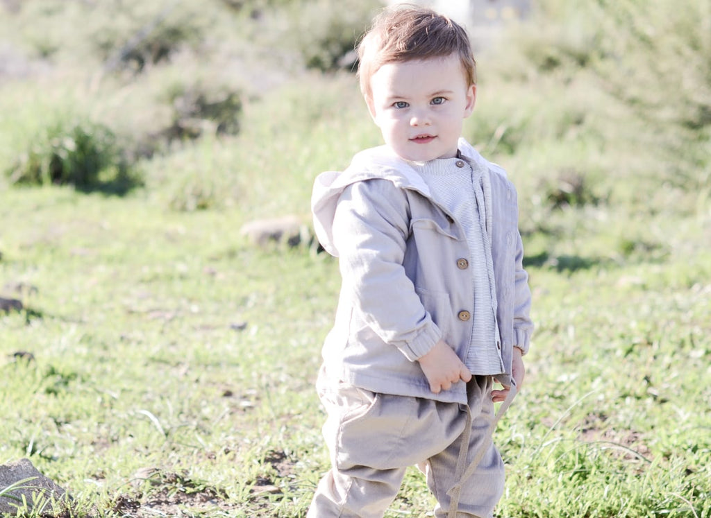Lined Winter Jacket | Grey